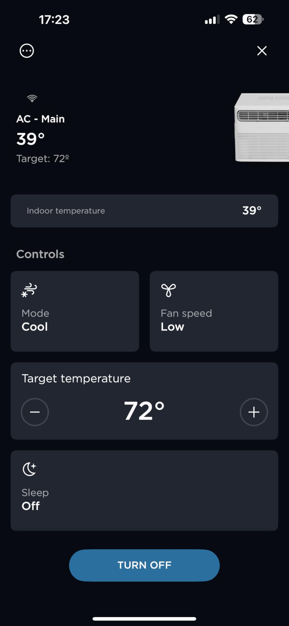 Frigidaire 14,000 BTU Smart Window Air Conditioner with Wi-Fi, White customer photo 1