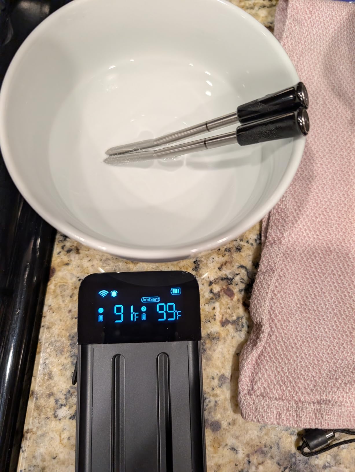 GoveeLife Smart Wireless Meat Thermometer Digital 2 Probes with App Alarm | Stable Bluetooth WiFi Transmission, IP68 Waterproof, Standalone Charge Magnetic Base, Grill Thermometer for BBQ, Smoker, Oven customer photo 1
