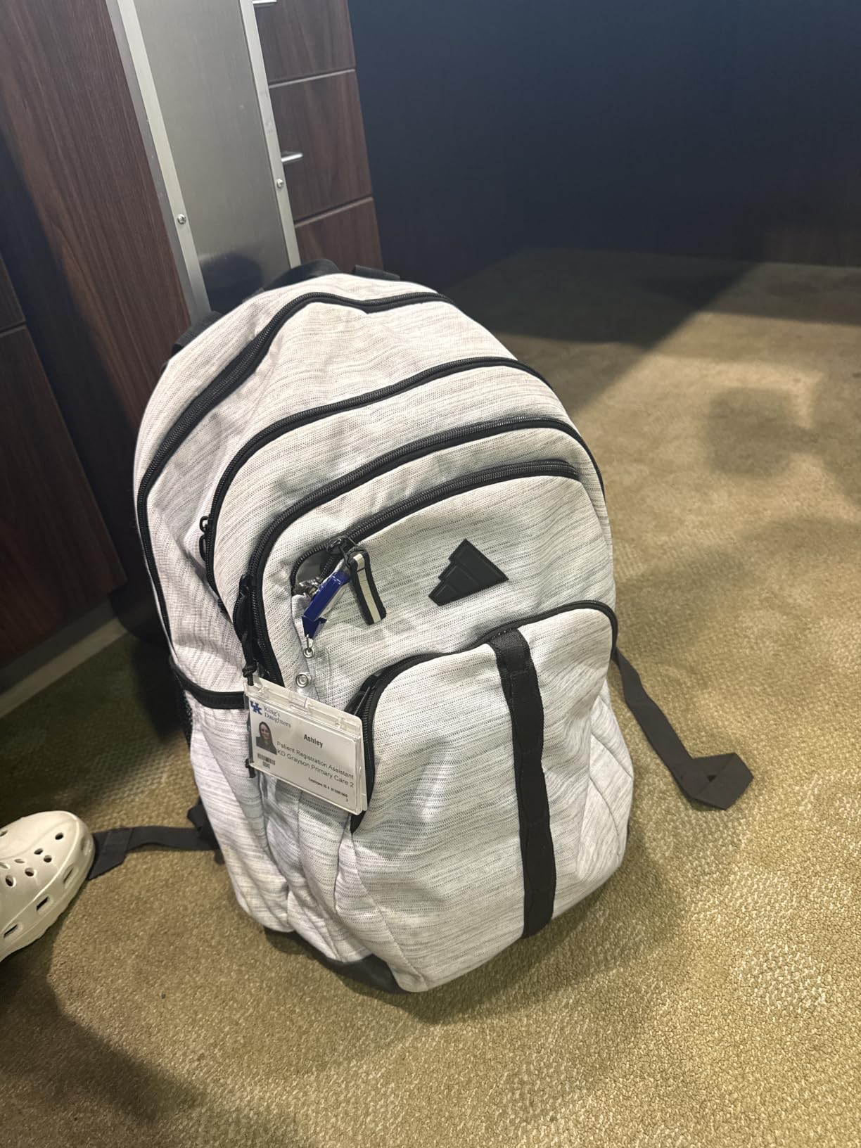 adidas Prime School Backpack 37L | Padded 17-In. Laptop Sleeve, Water-Bottle Pockets, LoadSpring Carry, Rolls With Your Suitcase, School Gym & Travel Ready customer photo 2
