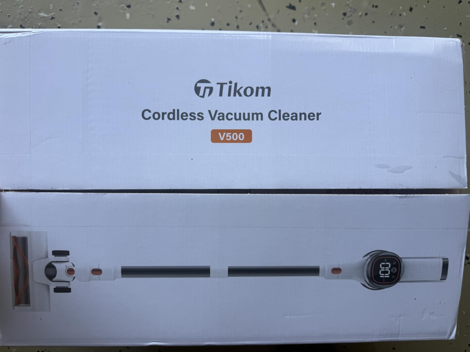 Tikom V500 Cordless Vacuum Cleaner for Home, 40000Pa/450W Stick Vacuum with LED Touch Screen, Charging Wall Dock, Anti-Tangle, Lightweight Handheld Vacuum for Pet Hair, Hard Floor, Carpet customer photo 1