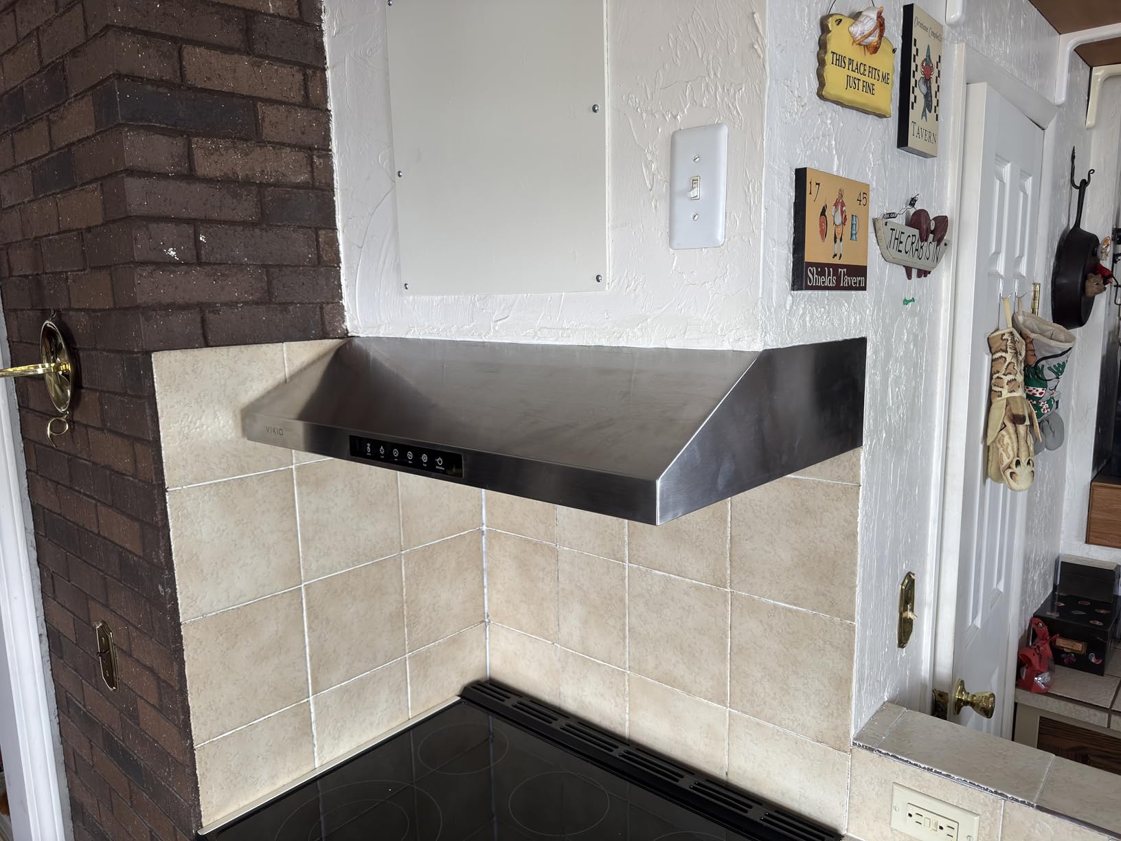 VIKIO HOME 30 Inch Under Cabinet Range Hood 900 CFM Dual Motor Power | Quiet DC Motor, Gesture & Touch Control, Dishwasher-Safe Baffle Filters, Energy-Efficient LED Lighting, Stainless Steel customer photo 2