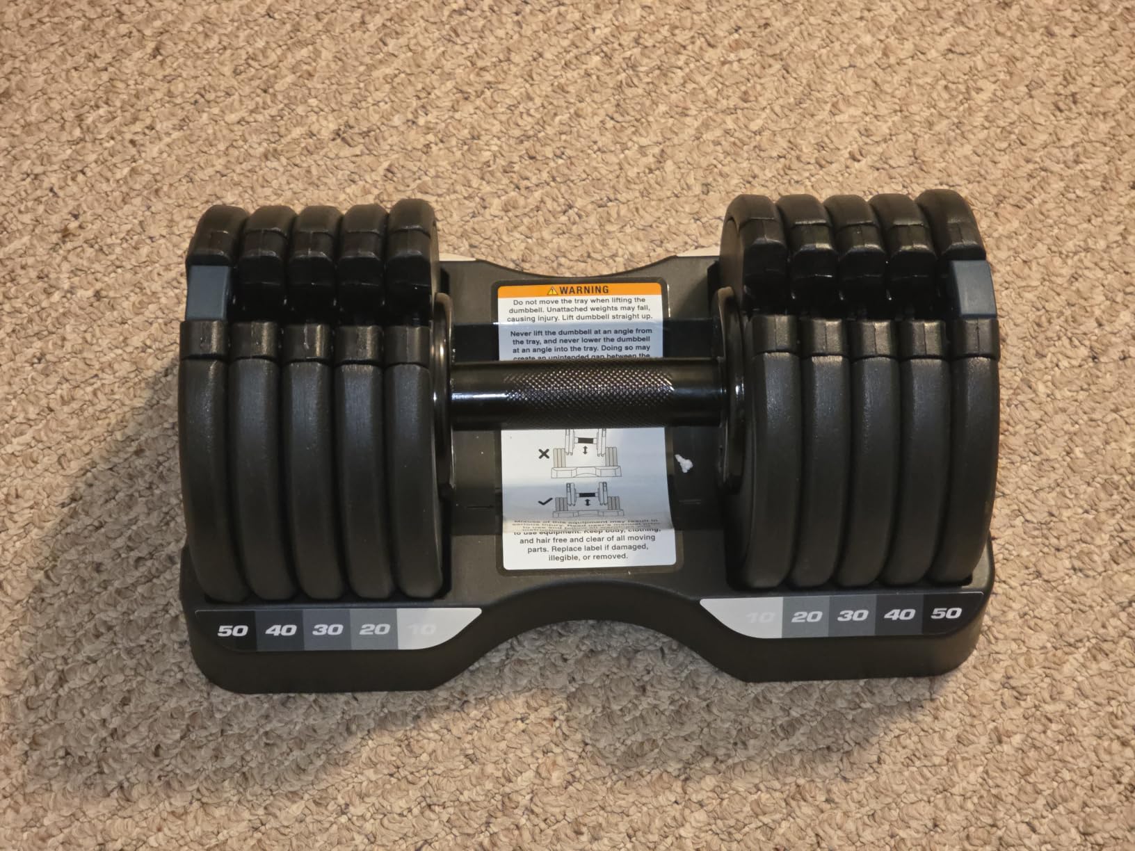 Proform Rapid Adjust Dumbbells customer photo 1
