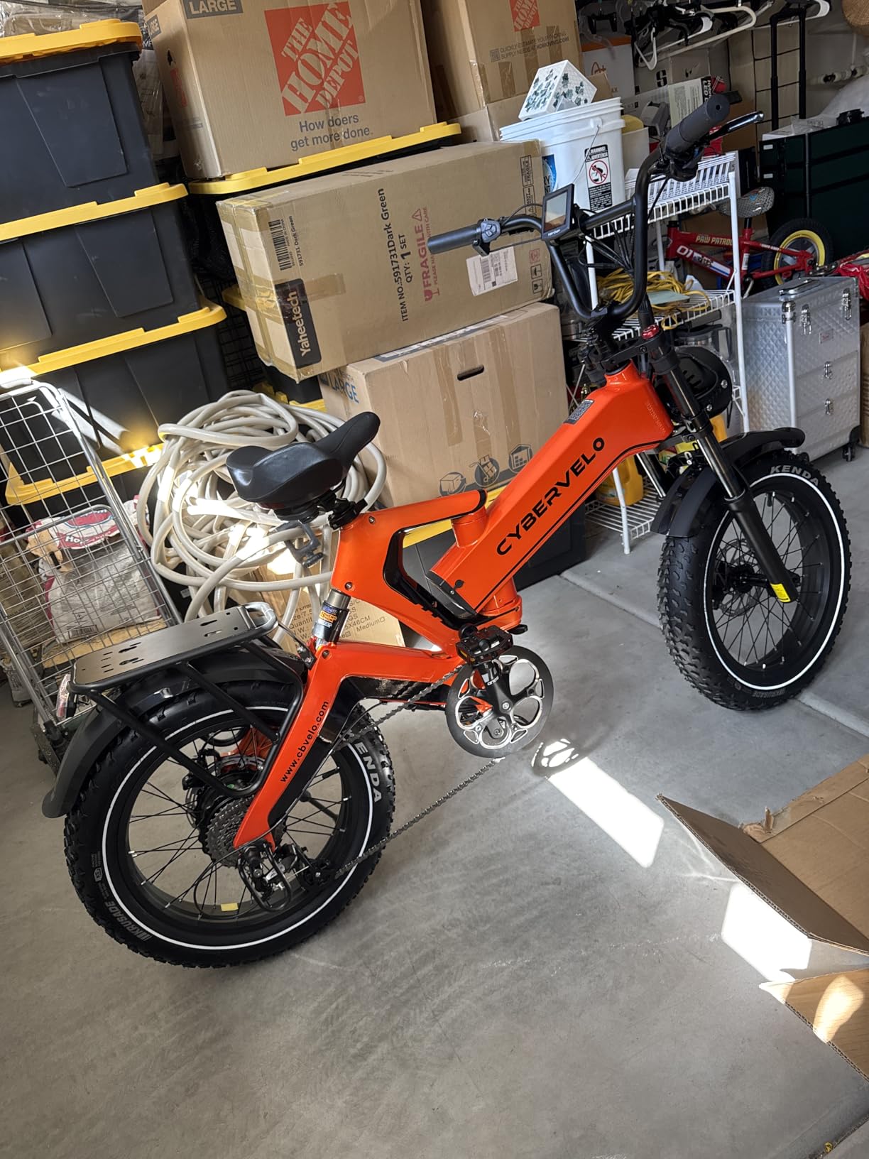1000W (Peak 2000W) Folding Electric Bike for Adults, 35MPH 100Mile, 48V 25Ah/40Ah Removable Battery, 20