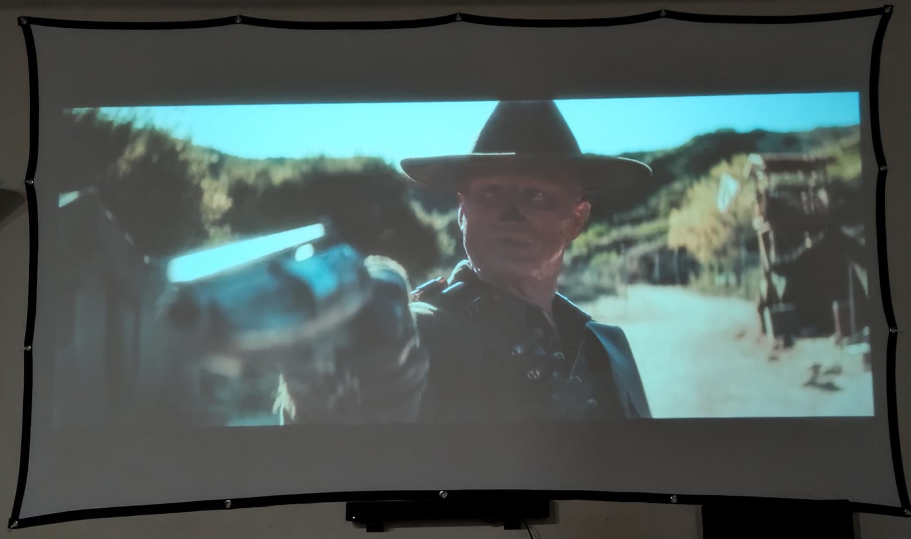 Official Licensed Google TV - HAPPRUN 4K Supported Outdoor Smart Projector | Google TV, 10K+ Apps, 4K Decoding, Dolby & AirPlay, Wi-Fi & Bluetooth, Outdoor Ready, Plug & Play, PS5 Compatible customer photo 2