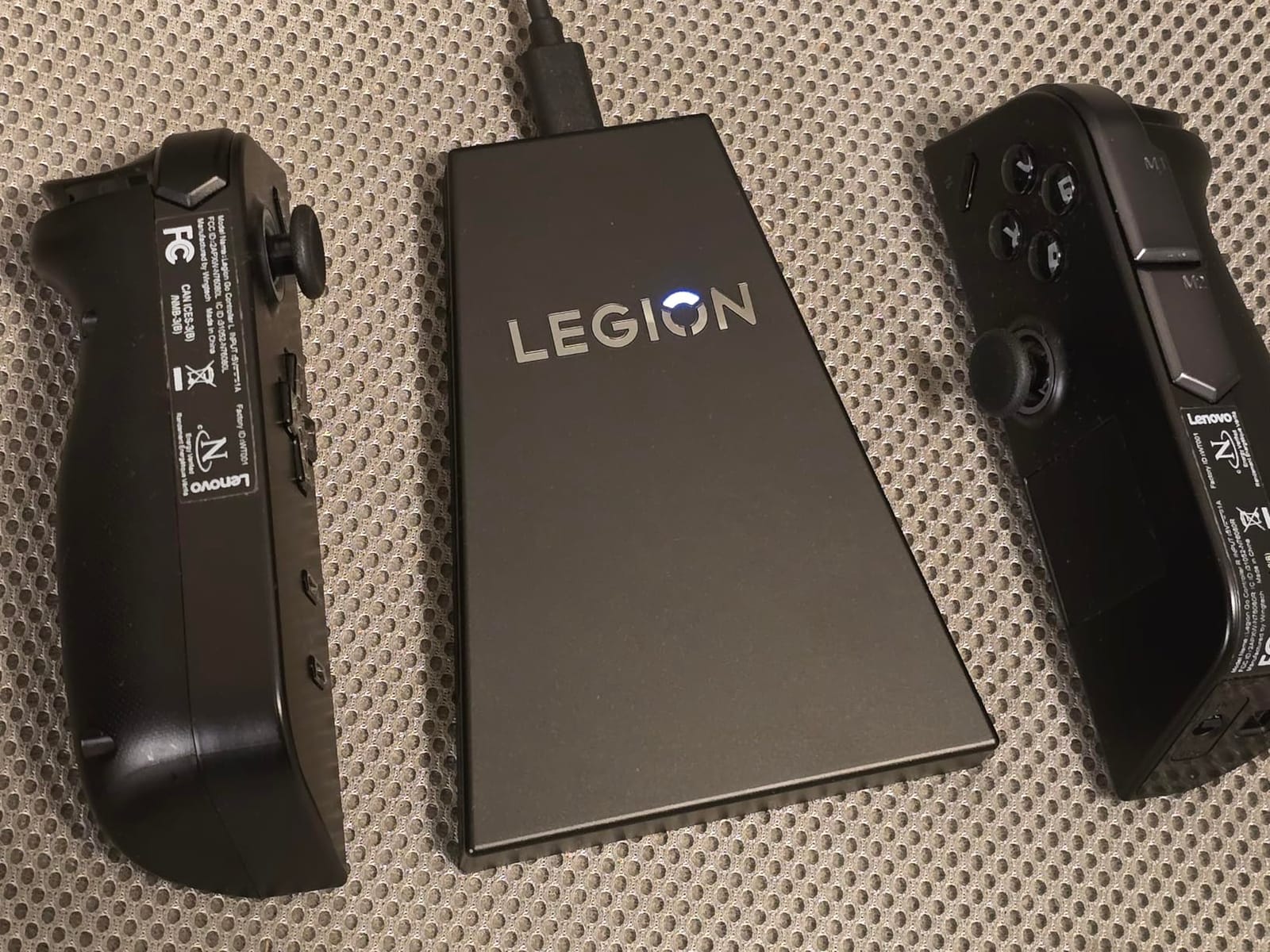 Legion Go Charging Connector with Battery - Extended Battery Life, USB-C Charging Hub, Ergonomic Grip, Seamless Connection, Compatible with Legion Go - Controllers Not Included customer photo 1