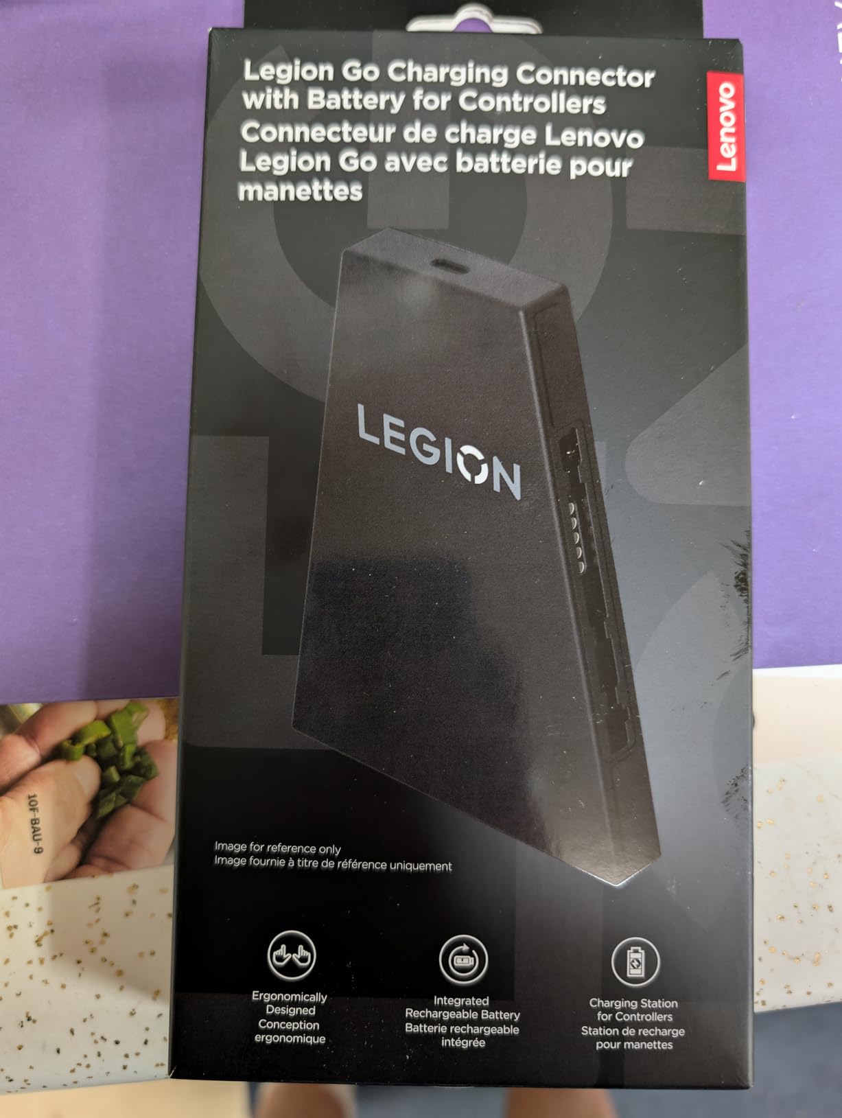 Legion Go Charging Connector with Battery - Extended Battery Life, USB-C Charging Hub, Ergonomic Grip, Seamless Connection, Compatible with Legion Go - Controllers Not Included customer photo 2