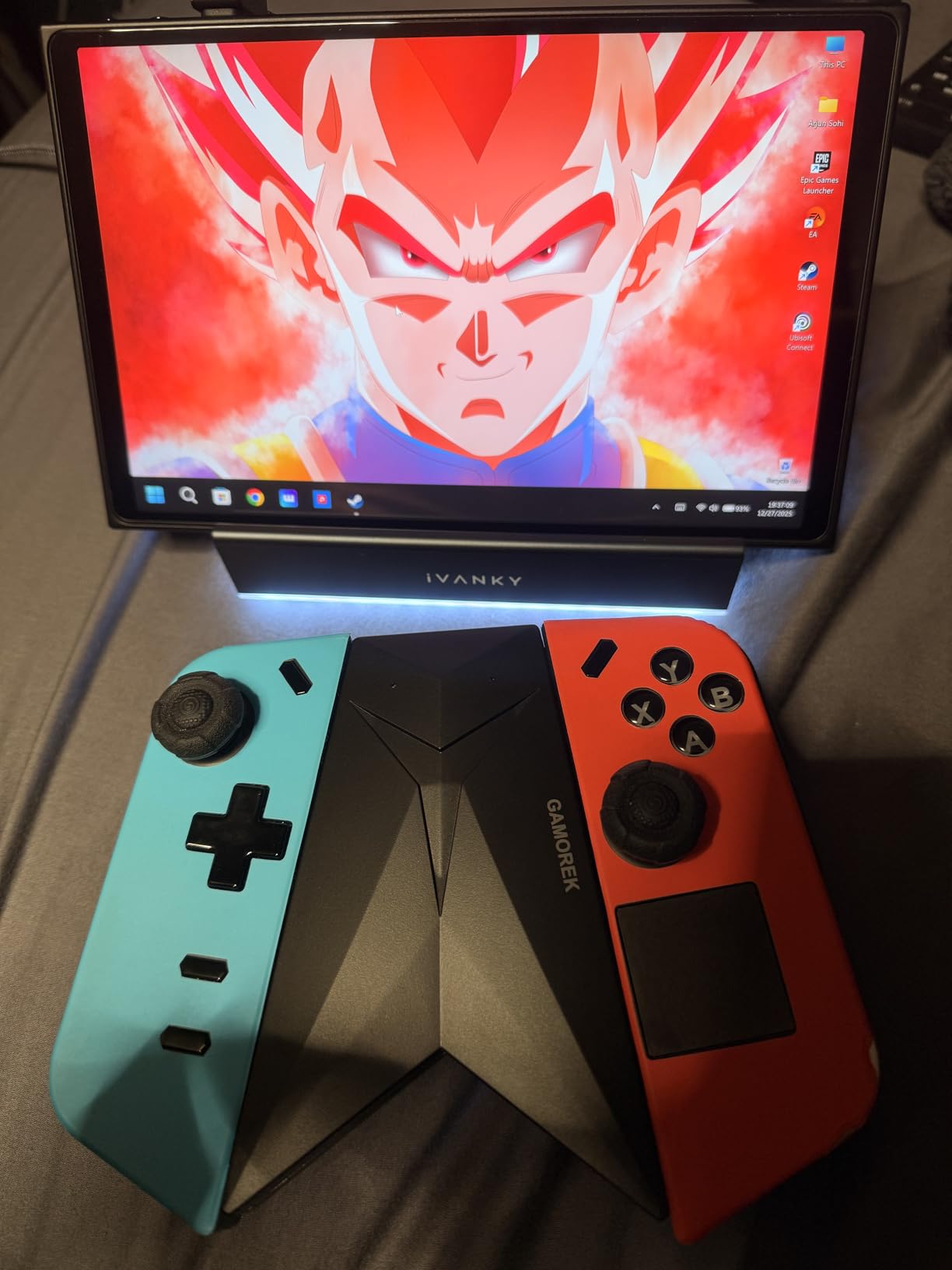 Gamorek Controllers Connector Compatible with Lenovo Legion Go Accessories customer photo 1