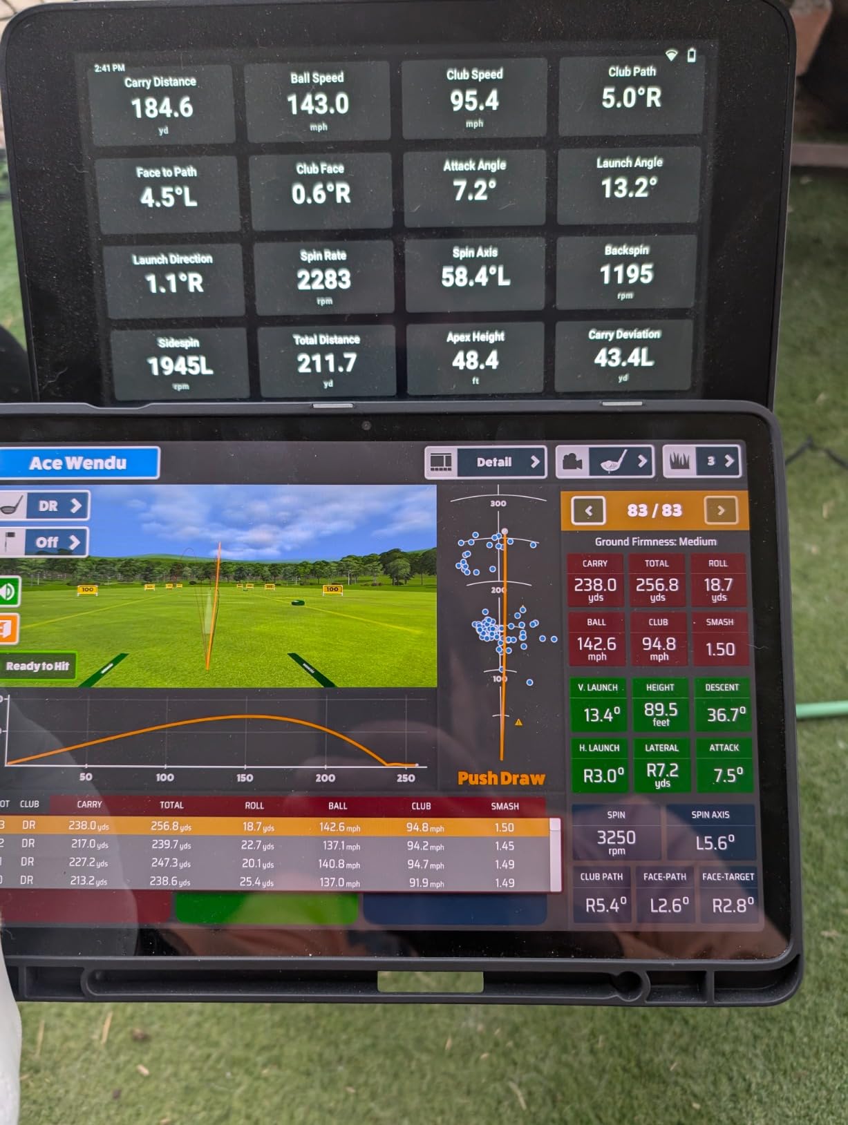 Garmin Approach R50, Premium Golf Launch Monitor & Simulator | Colorful 10