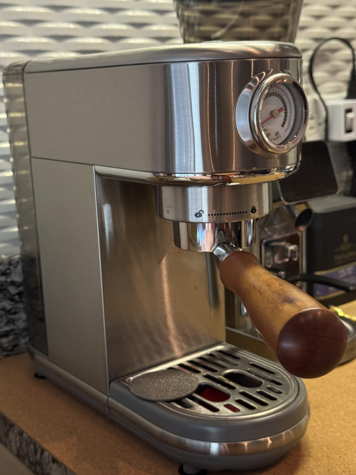 atatix Espresso Machine with Milk Frother, 20 Bar Pressure Espresso Maker customer photo 2