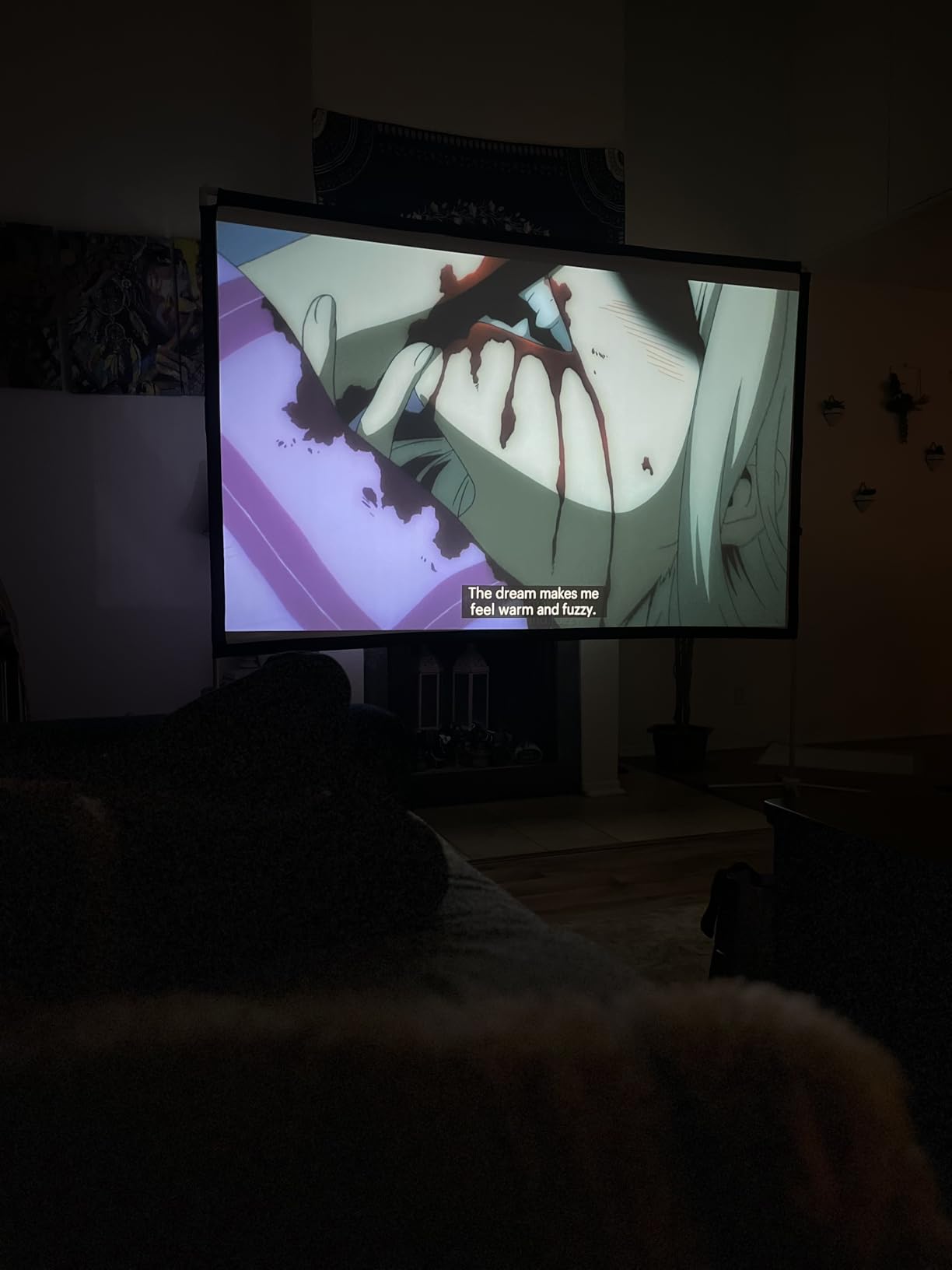 BenQ W2720i 4K Smart AI Home Theater Projector 2500 Lumens w/ Android TV | 95% DCI-P3 Color, 2500 Lumens, HDR10/HLG, AI Cinema Mode, Android TV, Dolby Atmos Speaker, 3 yr warranty customer photo 1
