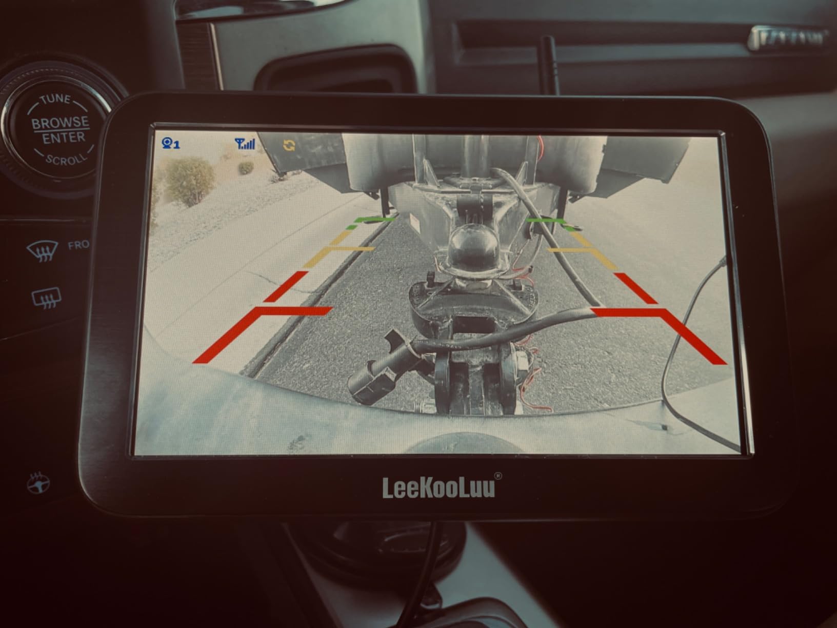 HD 1080P 7 Inch Wireless Backup Camera for Truck: 15-Min Easy to Install | Starlight Night Vision with 150° Wide View Angle Eliminate Rear Blind Spots - Rear View Camera for Pickup Car Parking Safety customer photo 1