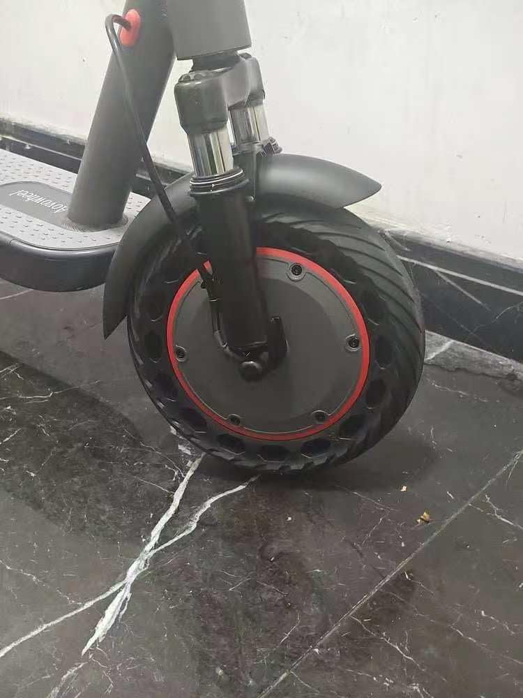 Aovowheel Electric Scooter for Adults, Folding E Scooter with 350W/500W Motor 16/24 Mph Top Speed, Max 19-23 Miles Long Range, 8.5''/10''/14''Tires Commuting Scooters with Dual Brakes System, APP customer photo 1