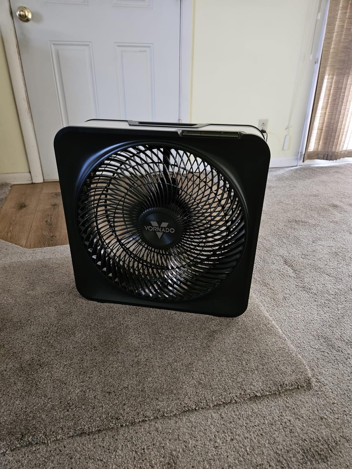 Vornado Model 80 High Velocity Box Fan, 20 Inch, 5 Speeds, Powerful Airflow | Removable Grille, Whole Room Air Circulation, Targeted Cooling, Cord Storage, Durable Floor Fan, Ice White customer photo 2