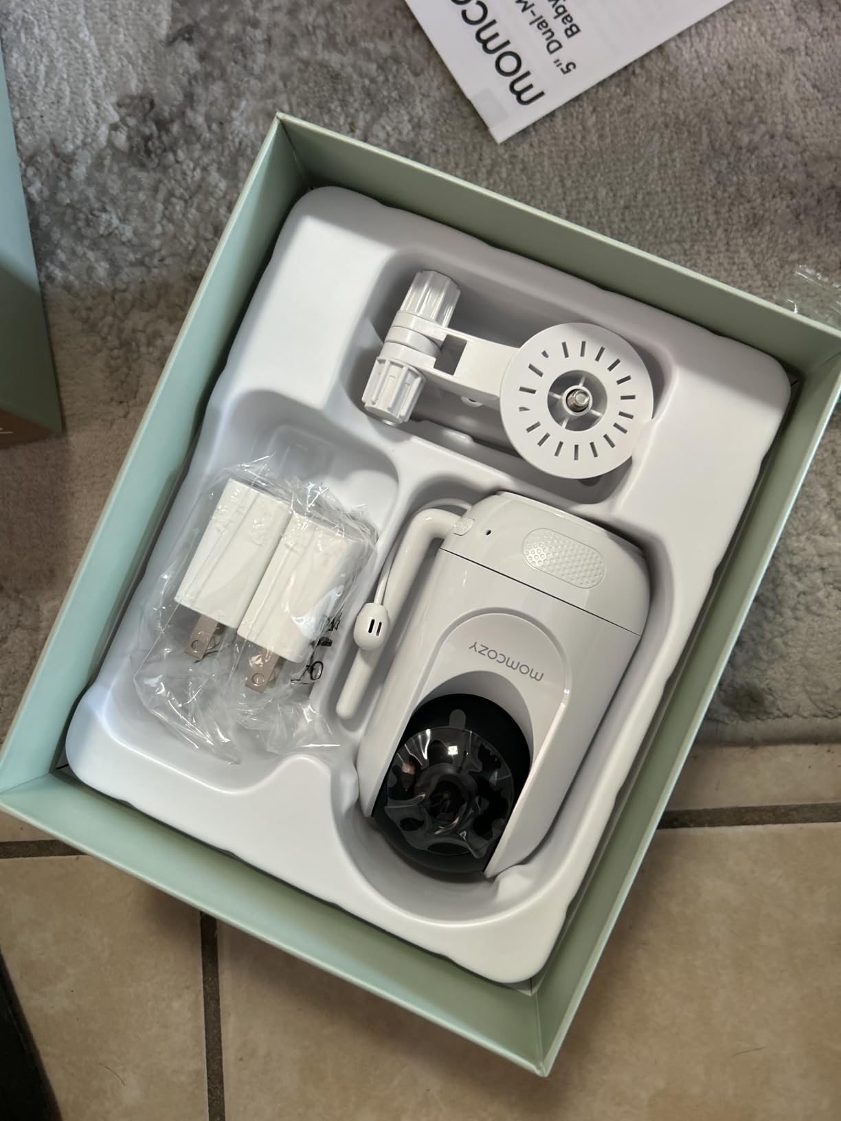 Momcozy Smart WiFi Baby Monitor with Camera and Audio, 5