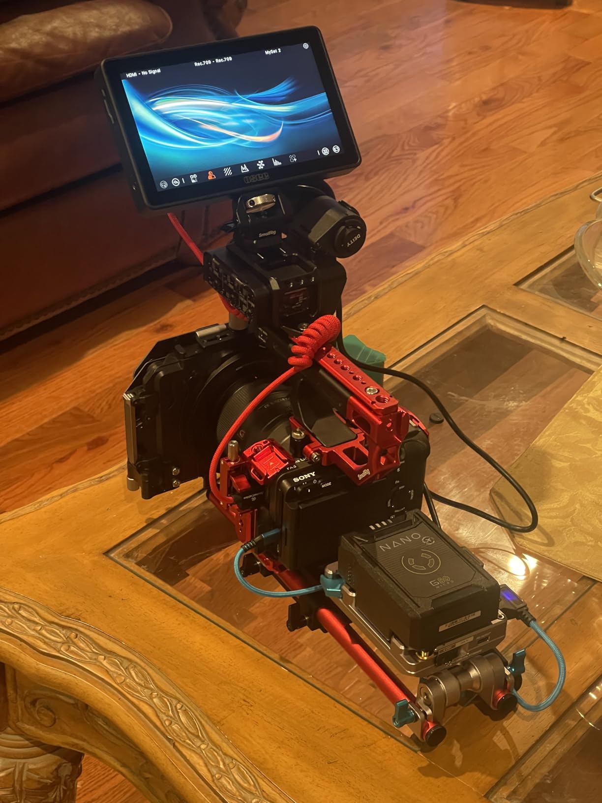 Osee G7 Pro 7'' 3000Nits Camera Monitor, Touchscreen Camera Control HDR Field Monitor with 3G-SDI & 4K HDMI in/Out, Touch Focus Tracking for FX3/ A7 IV/EOS R5 II/EOS R8/ Z9/ Z6 III/ZV-E10M2 customer photo 1