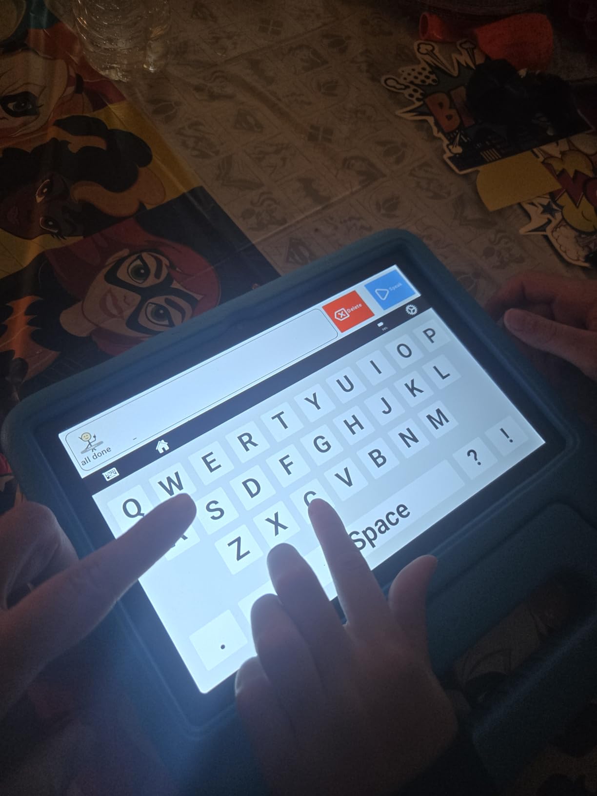 TalkingTiles AAC Device for Autism and Speech Therapy - Communication Tablet for Nonverbal, Speech Delay, and Non-Speaking Talker Tool - Alternative to PECS Cards and Speller Board customer photo 2