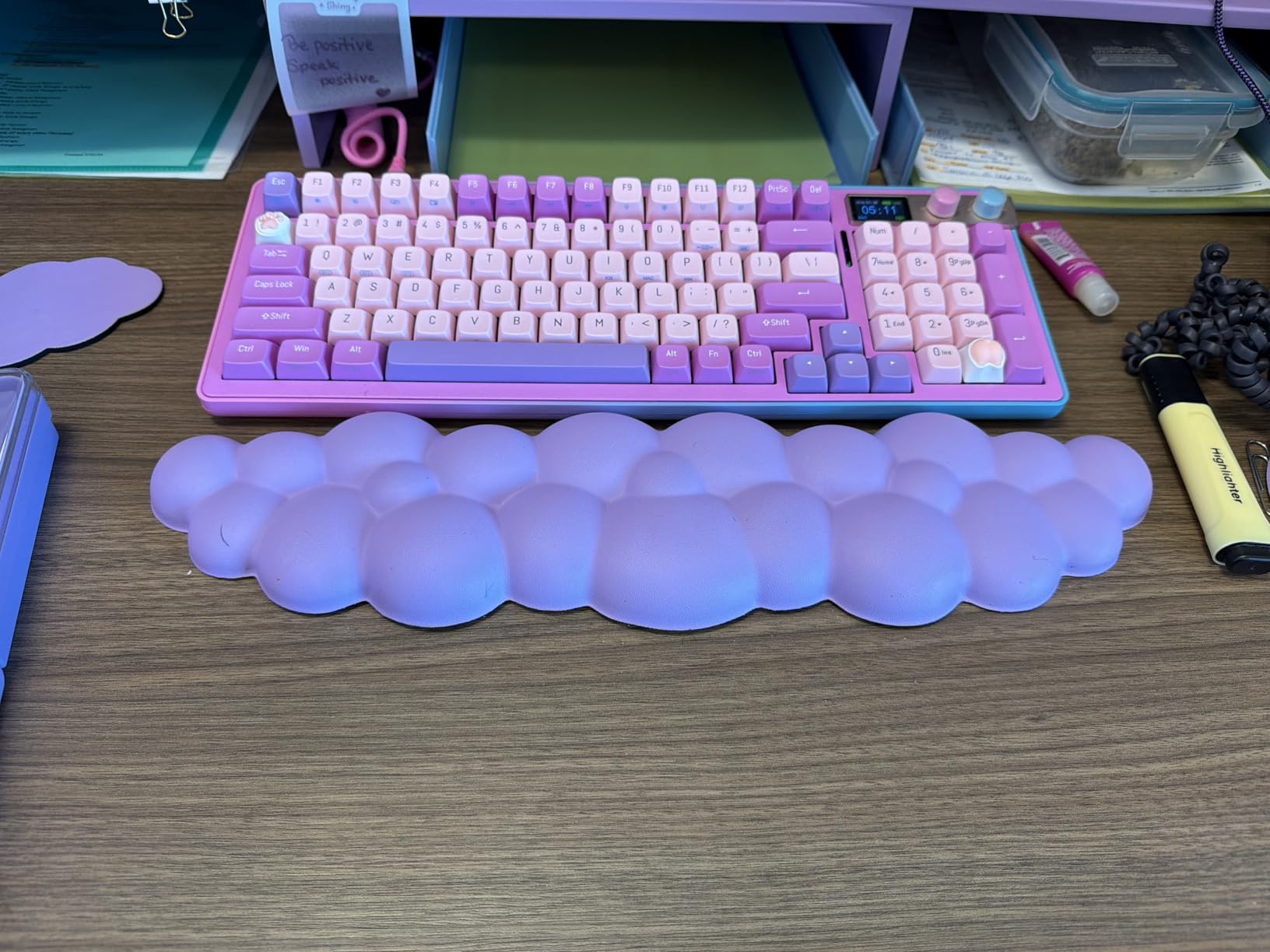 H98 Wireless Mechanical Keyboard, 96-Key Hot-Swappable Wired Gaming Keyboard, Tri-Mode Bluetooth 5.0 2.4G USB-C, 1.14