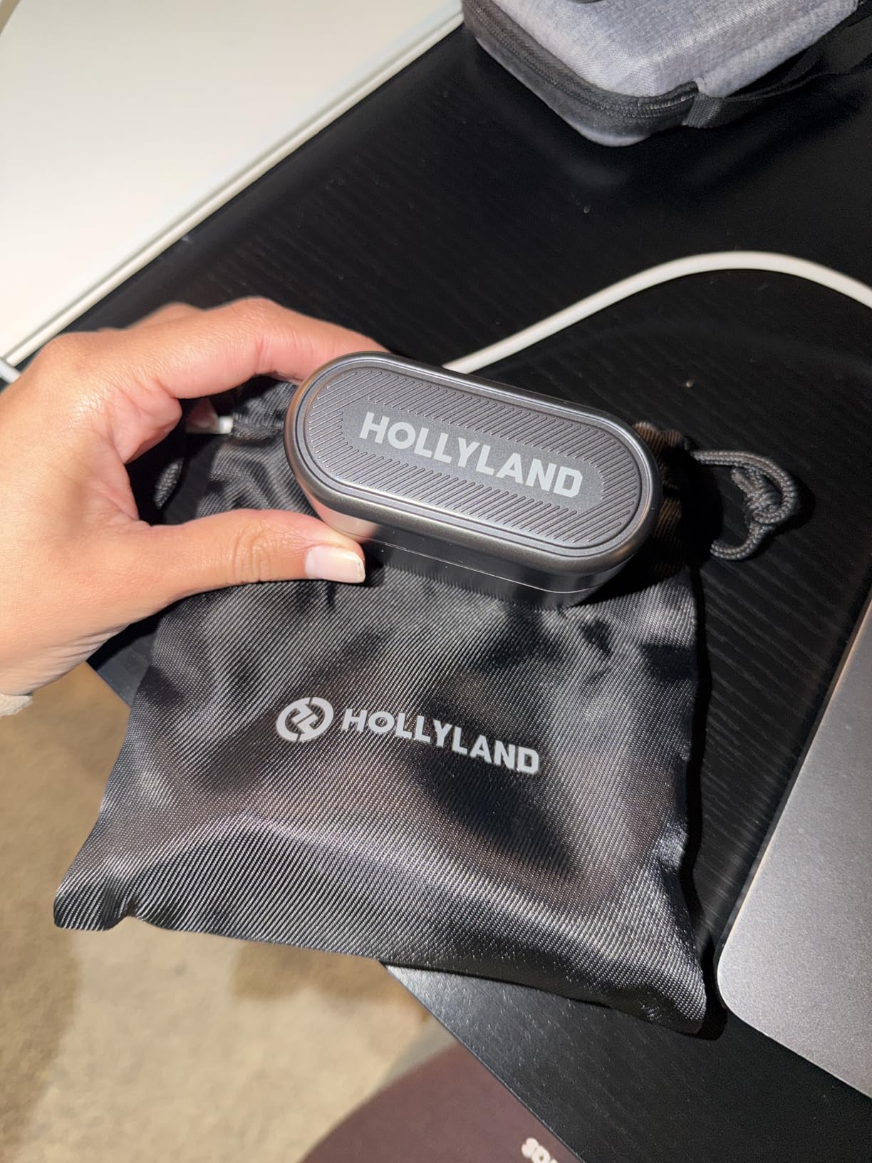 Hollyland Lark M2S Ultimate Combo (Camera RX+USB-C RX+Lightning RX) Wireless Lavalier Microphone for iPhone/Camera/Android/PC, Compact Mic, Titanium Clip, Noise Cancelling customer photo 2