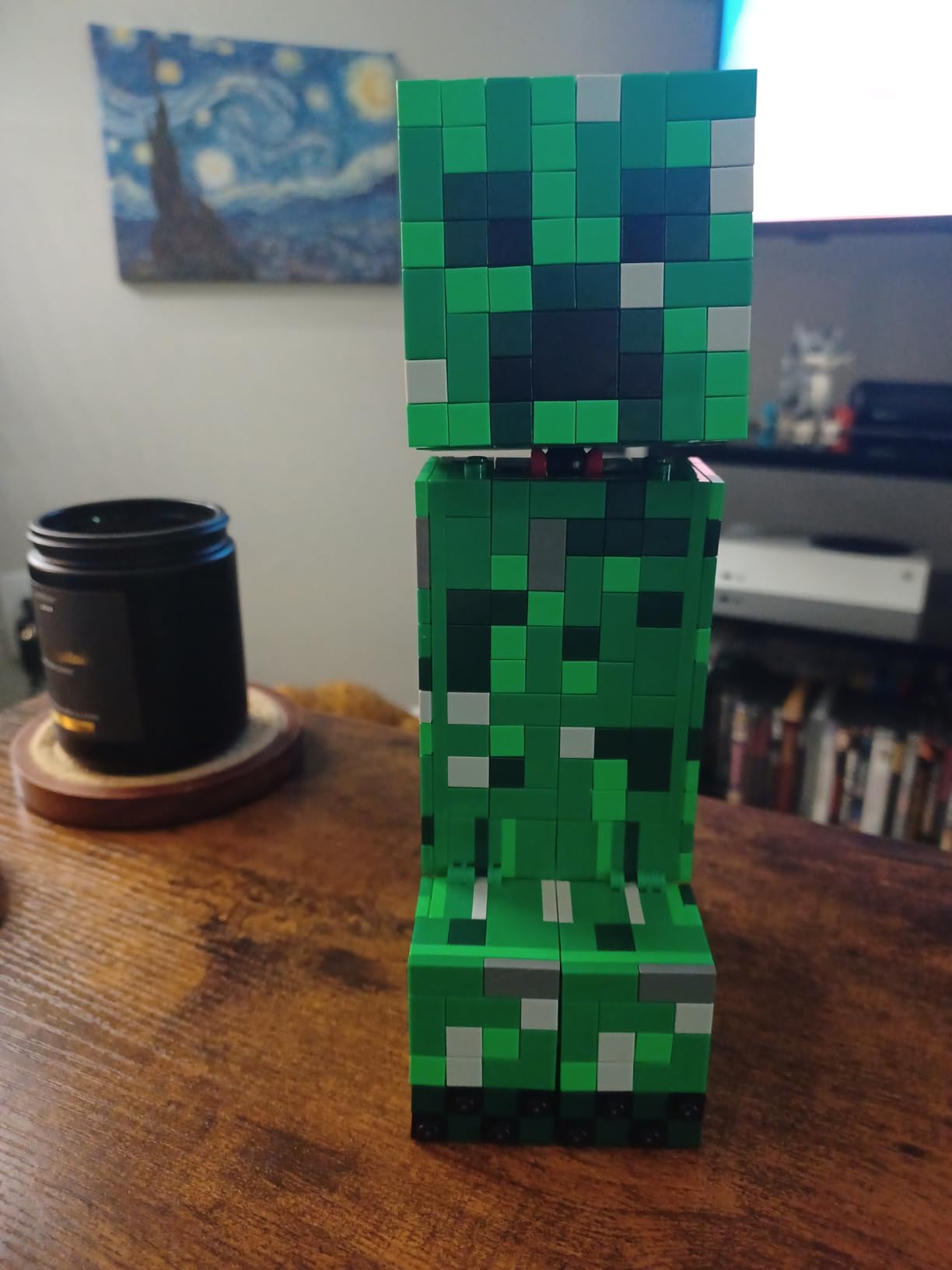 LEGO Minecraft The Creeper Kids Building Toy - Minecraft Toy for Boys & Girls, Ages 10+ - Room Decor for Gamers w/ 1st Version Creeper Minifigure - Gift for Birthdays - 21276 customer photo 2