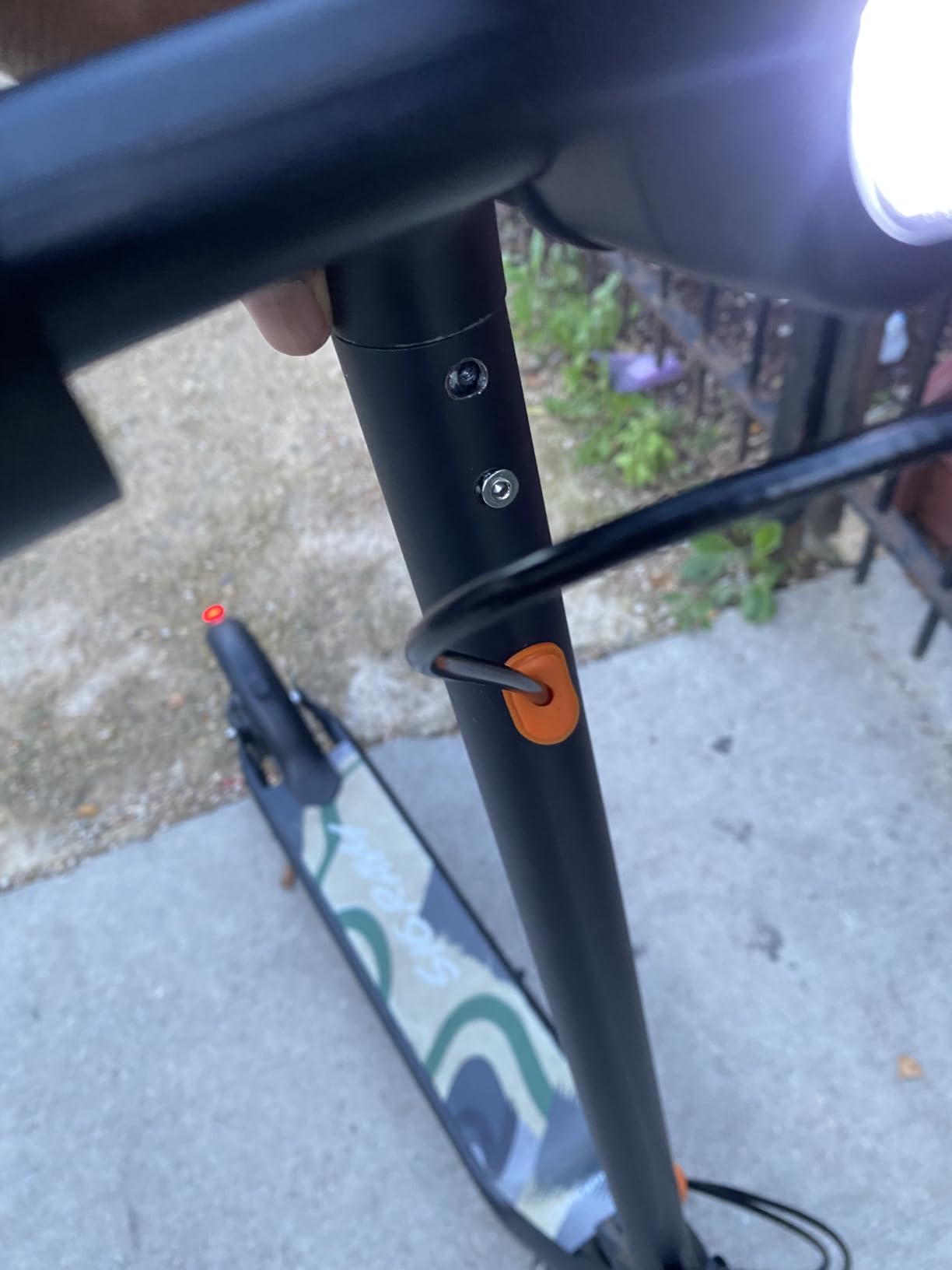 Sigravy Electric Scooter for Teens, Pink Folding Commuter Adults Escooter | Custom Deck, 350W Motor, 8.5