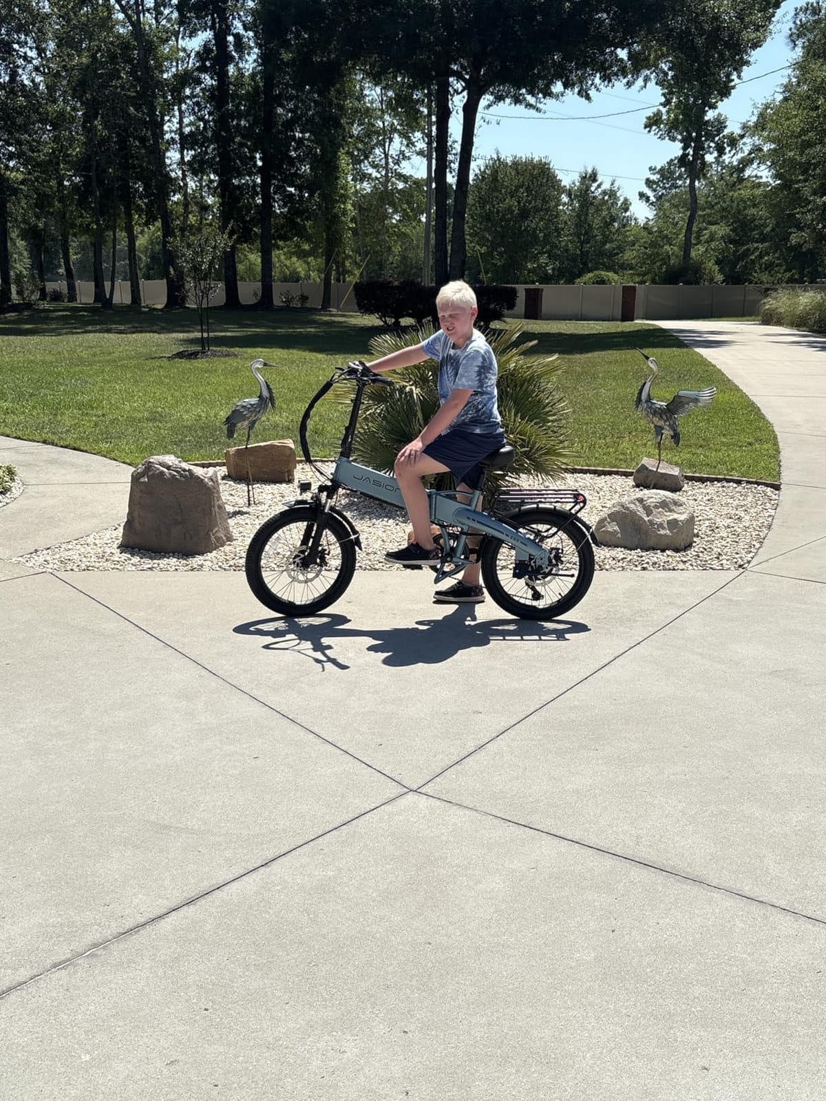 Jasion EB6 Foldable Electric Bike for Adults with Built-in 48V Battery | Portable 20