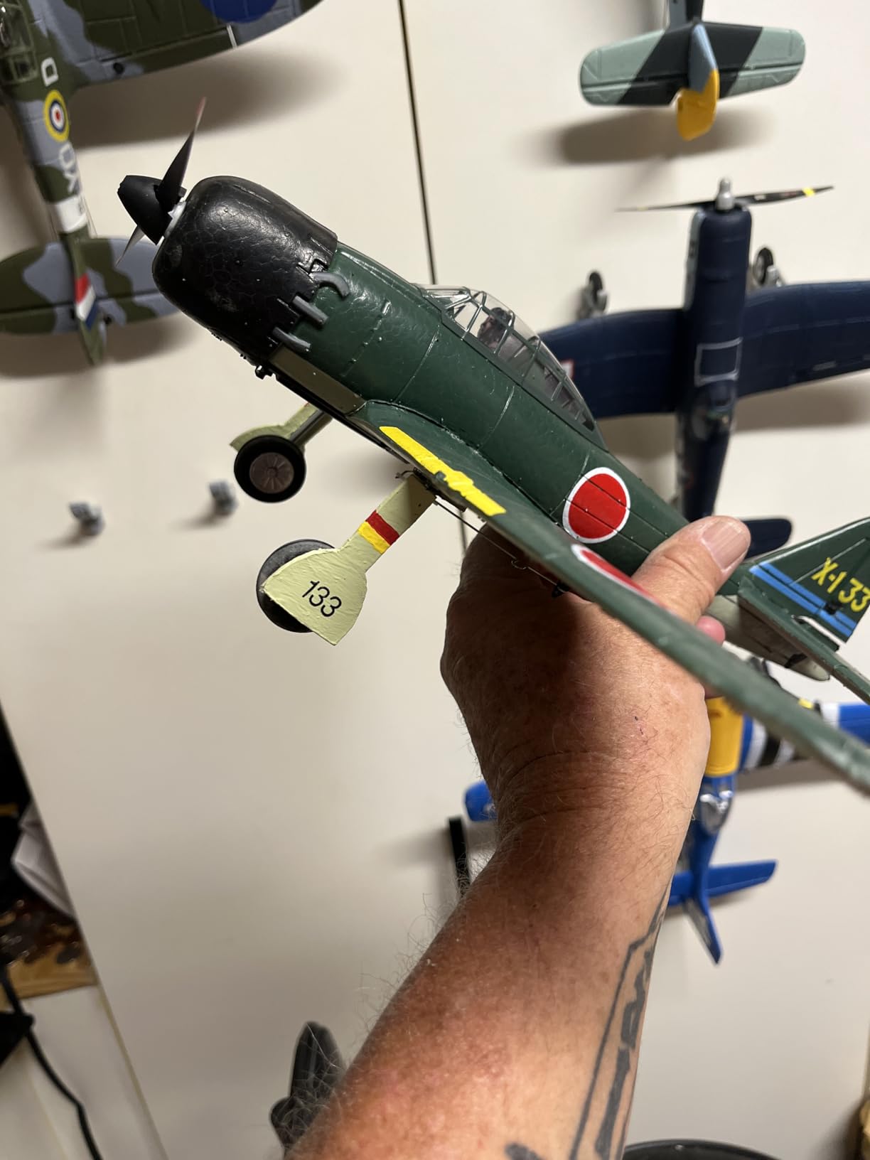 volantexrc RC Plane, 4CH Remote Control Airplane for Beginners & Adults | P-40 Warhawk RTF, Xpilot Stabilization System, 6-Axis Gyro, One Key Aerobatic customer photo 1