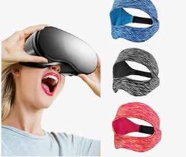 Face Cover Pad for Meta/Oculus Quest 3S, Sweatproof PU Leather Facial Interface, Soft Face Cushion Pad - Meta Quest 3S VR Accessories, Lightweight, Breathable, Ergonomical Design customer photo 1