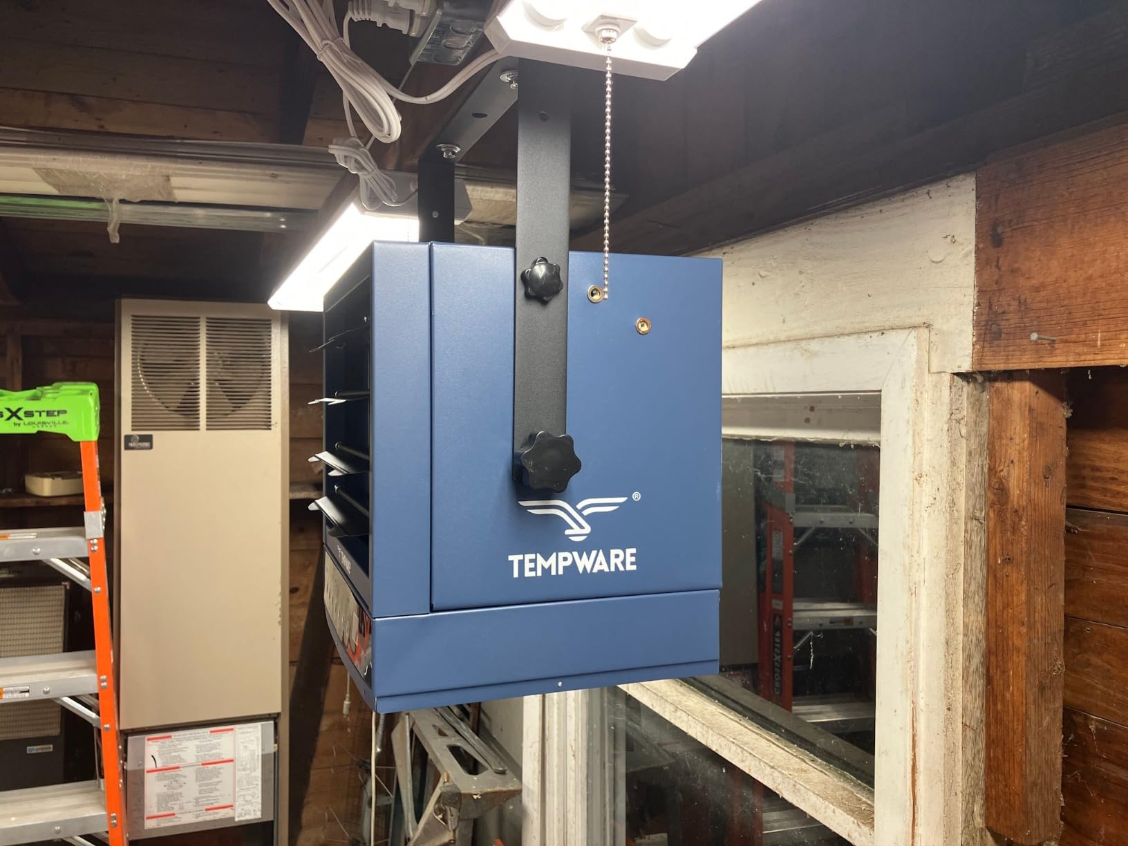 TEMPWARE 7500W Electric Garage Heater 240V Hardwired Ceiling Mount Heater | Shop Heater with 12H Timer, Overheat Protection, Digital Thermostat, Ideal for Workshop customer photo 2