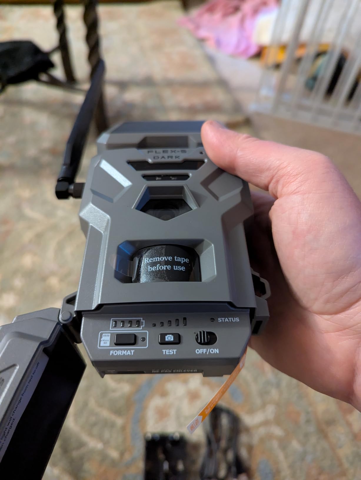 SPYPOINT Flex-S-Dark Solar Cellular Trail Camera - Built-in Solar Panel, 40MP Photos, 1080p Videos + Sound, No-Glow Game Camera, Night Vision, Motion Activated Trail Cam customer photo 1