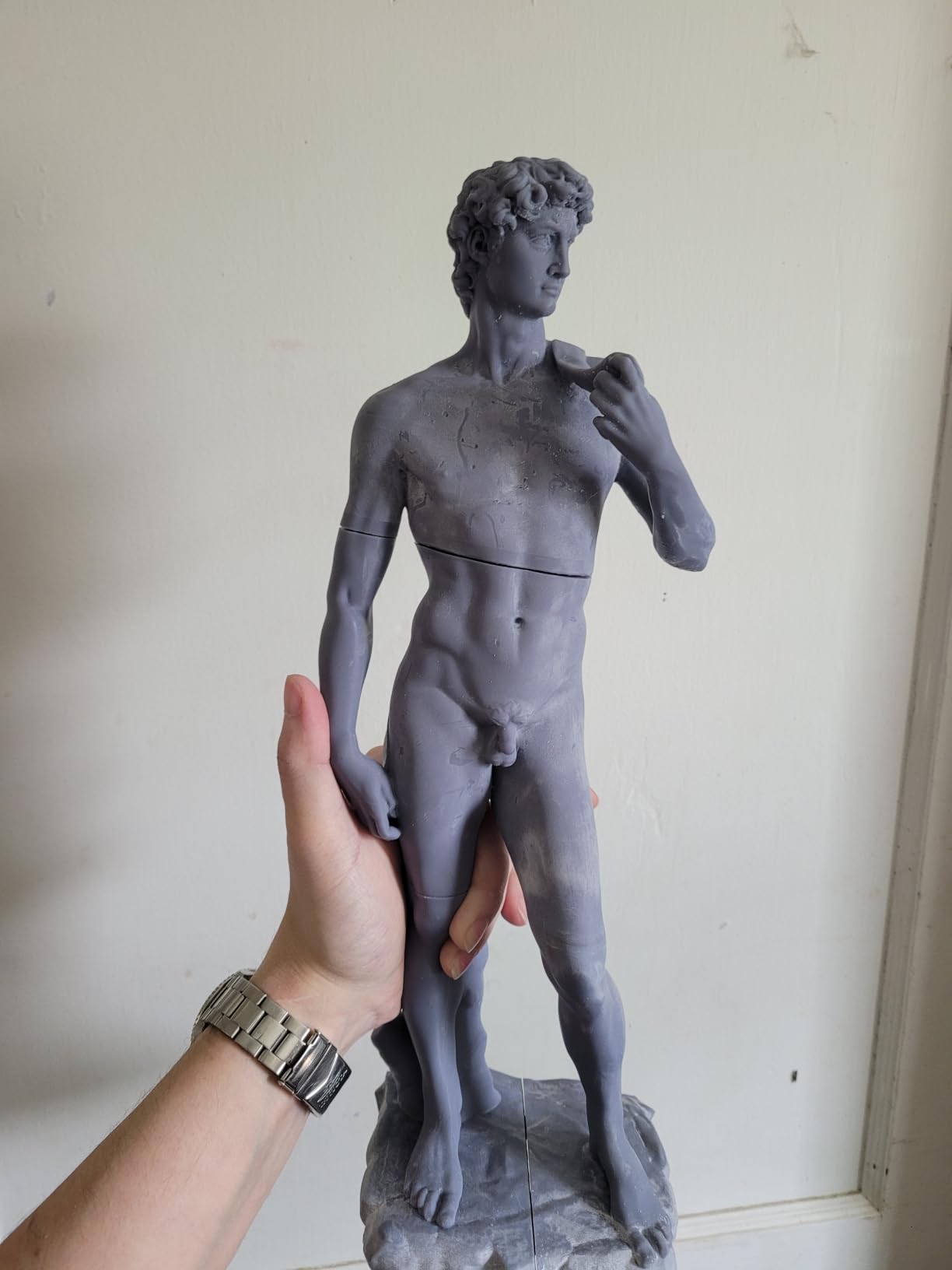 ELEGOO Water Washable ABS-Like Resin, 3D Printer Resin with High Toughness, Low Viscosity and High Precision, 405nm Rapid UV-Curing Photopolymer Resin, Clear Blue 1000g customer photo 2