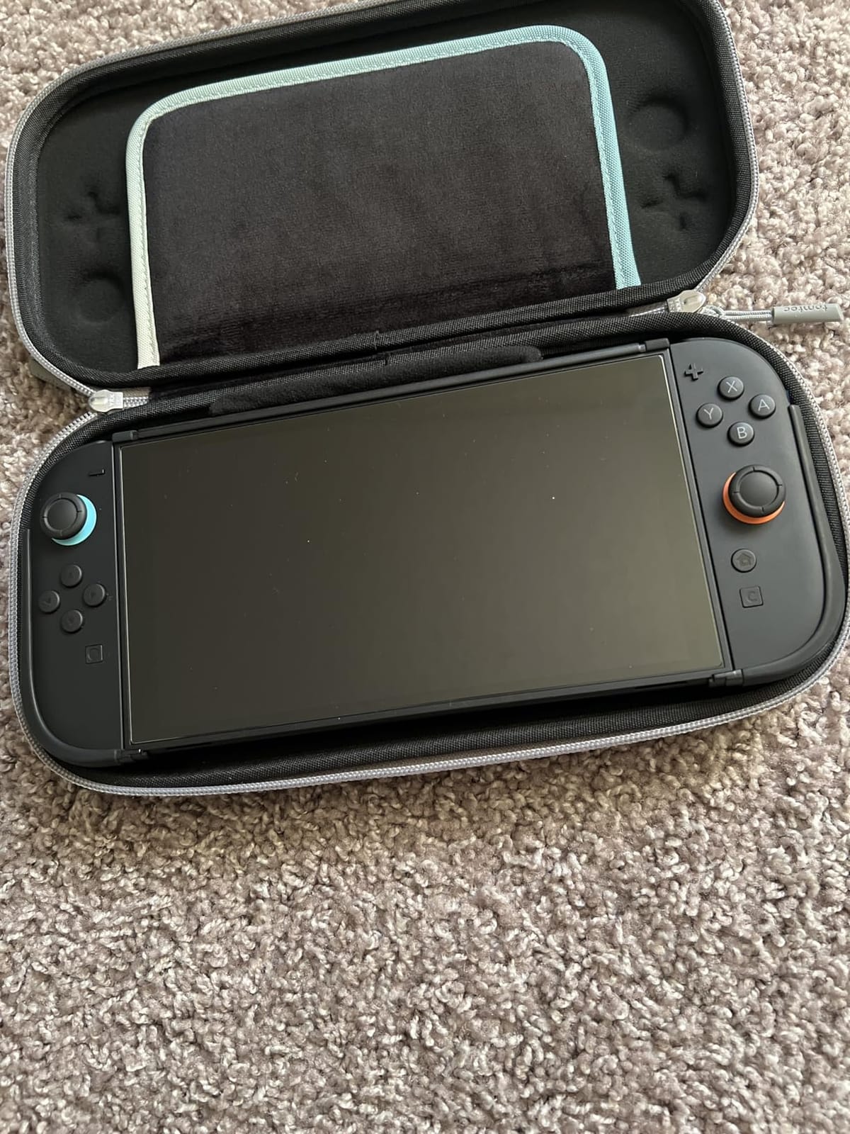 tomtoc Slim Carrying Case for Nintendo Switch 2 Model 2025, Odorless Felt Protective Hard Shell with 12 Game Card Slots, Portable Travel Storage Case with Original Patent and Military Grade Protection customer photo 1