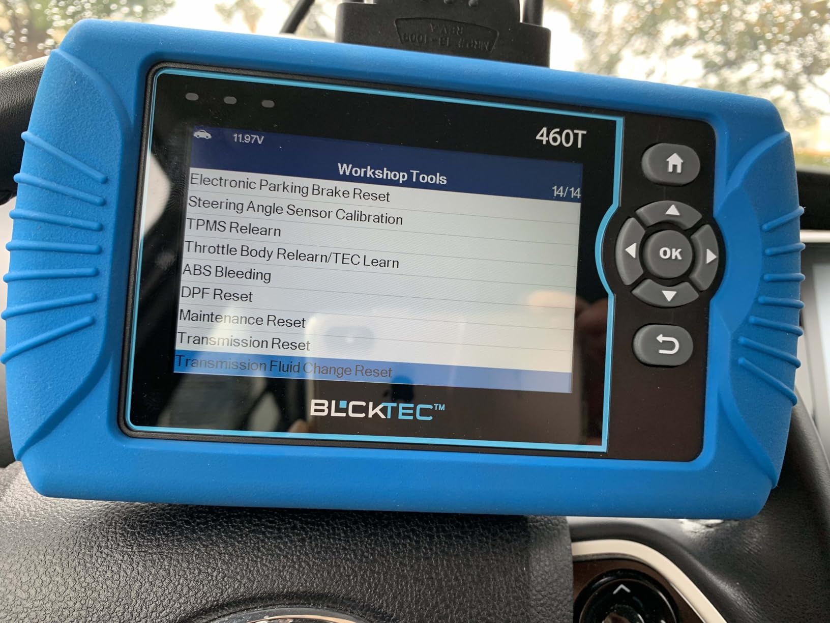 BLCKTEC 460T OBD2 Scanner Car Code Reader Engine ABS SRS Transmission Diagnostic Tool, 12 Reset Services customer photo 2