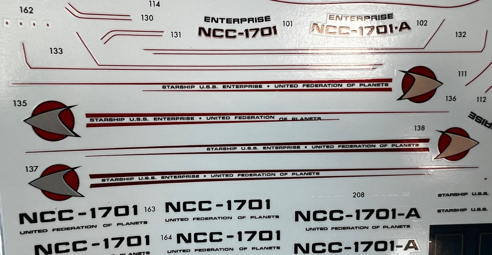 Star Trek USS Enterprise Refit 1:350 Scale Model Kit - Highly Detailed Sci-Fi Collectible with Interior Docking Bay customer photo 1