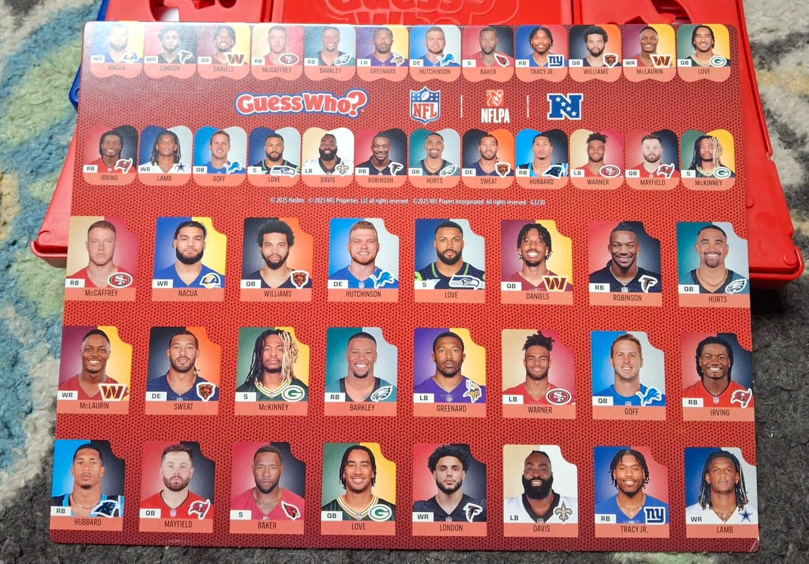Guess Who? NFL Edition Board Game - Officially Licensed NFL Game customer photo 1