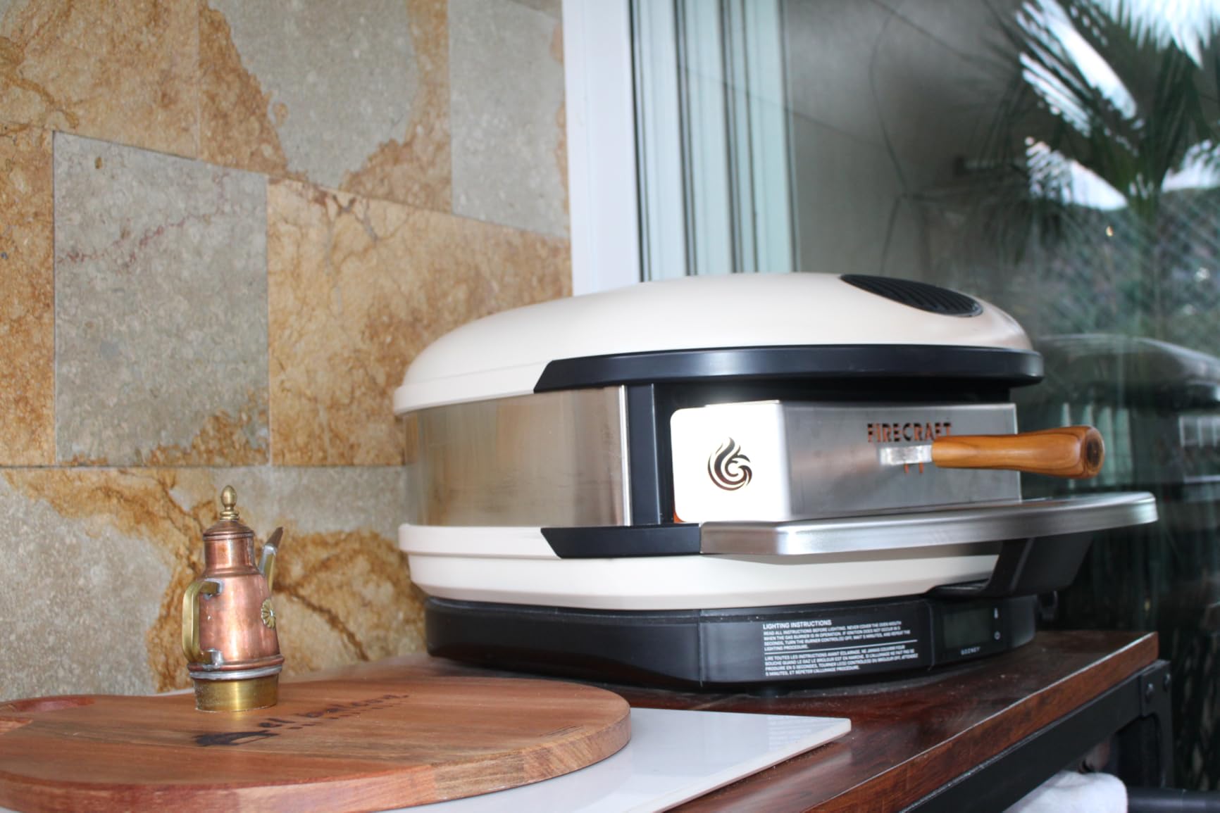Gozney Arc Propane Outdoor Pizza Oven, Heats up to 950F - Off Black | Make 14