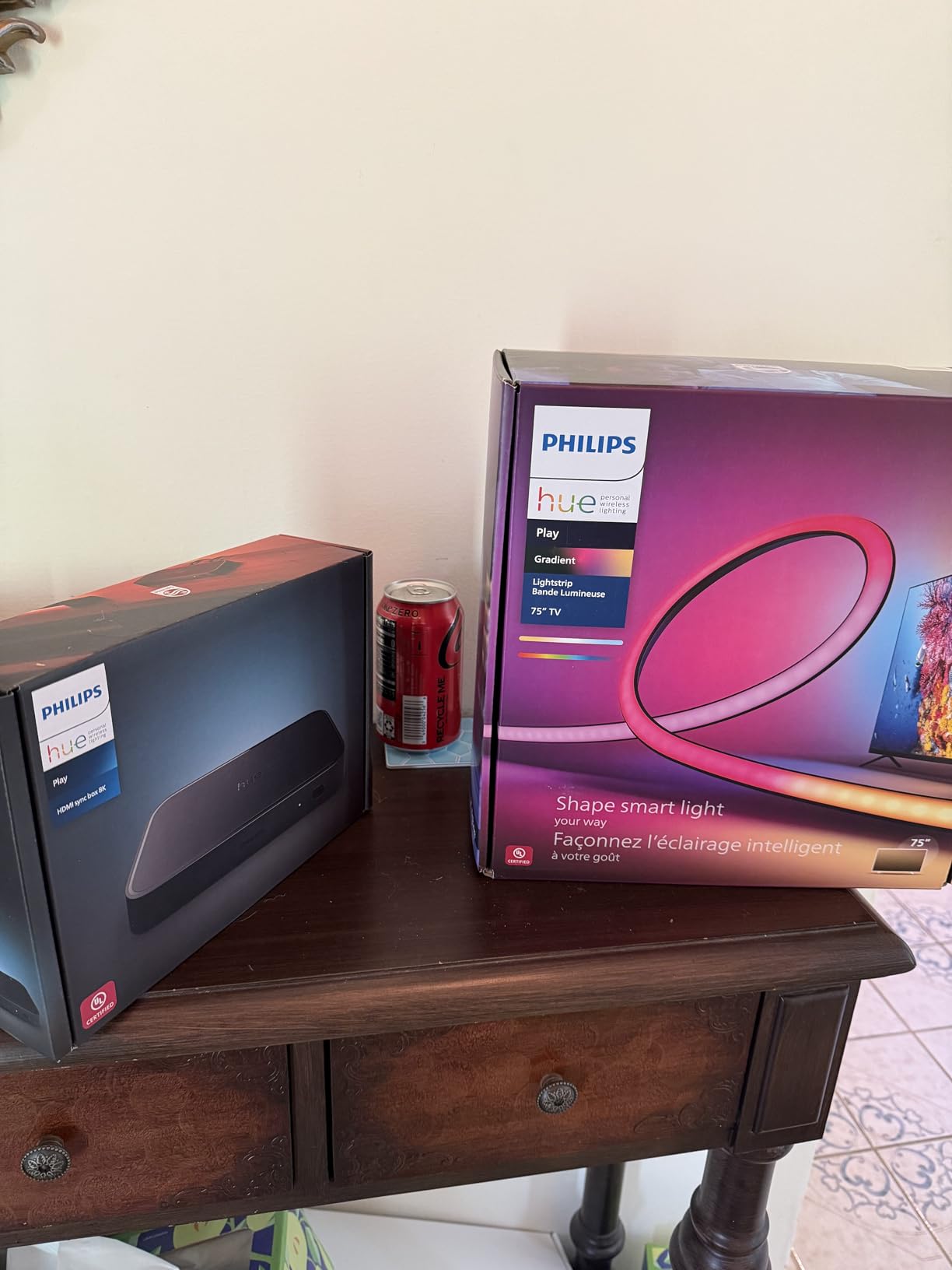 Philips Hue Play HDMI Sync Box 8K + Gradient 65