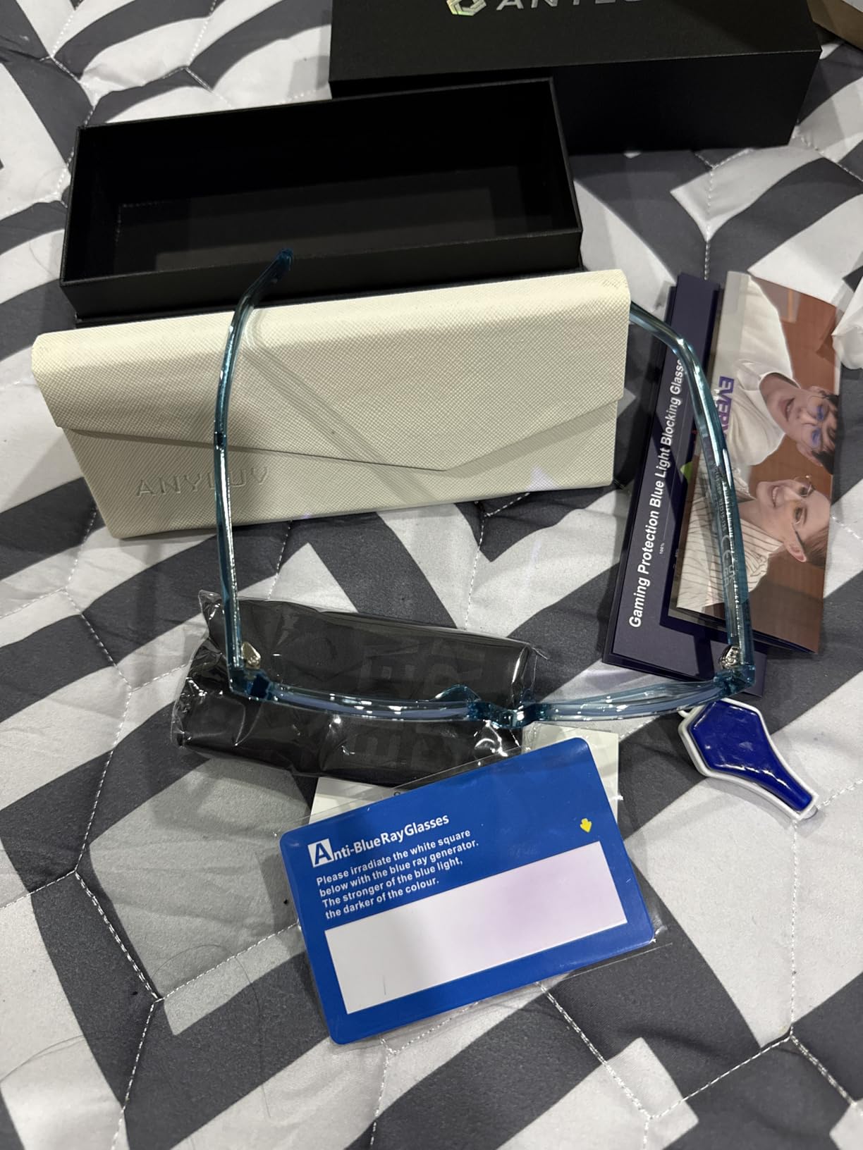 Blue Light Glasses for Kids, Blue Light Blocking Glasses for Girls/Boys, Teen Gaming Glasses Anti Eyestrain customer photo 1