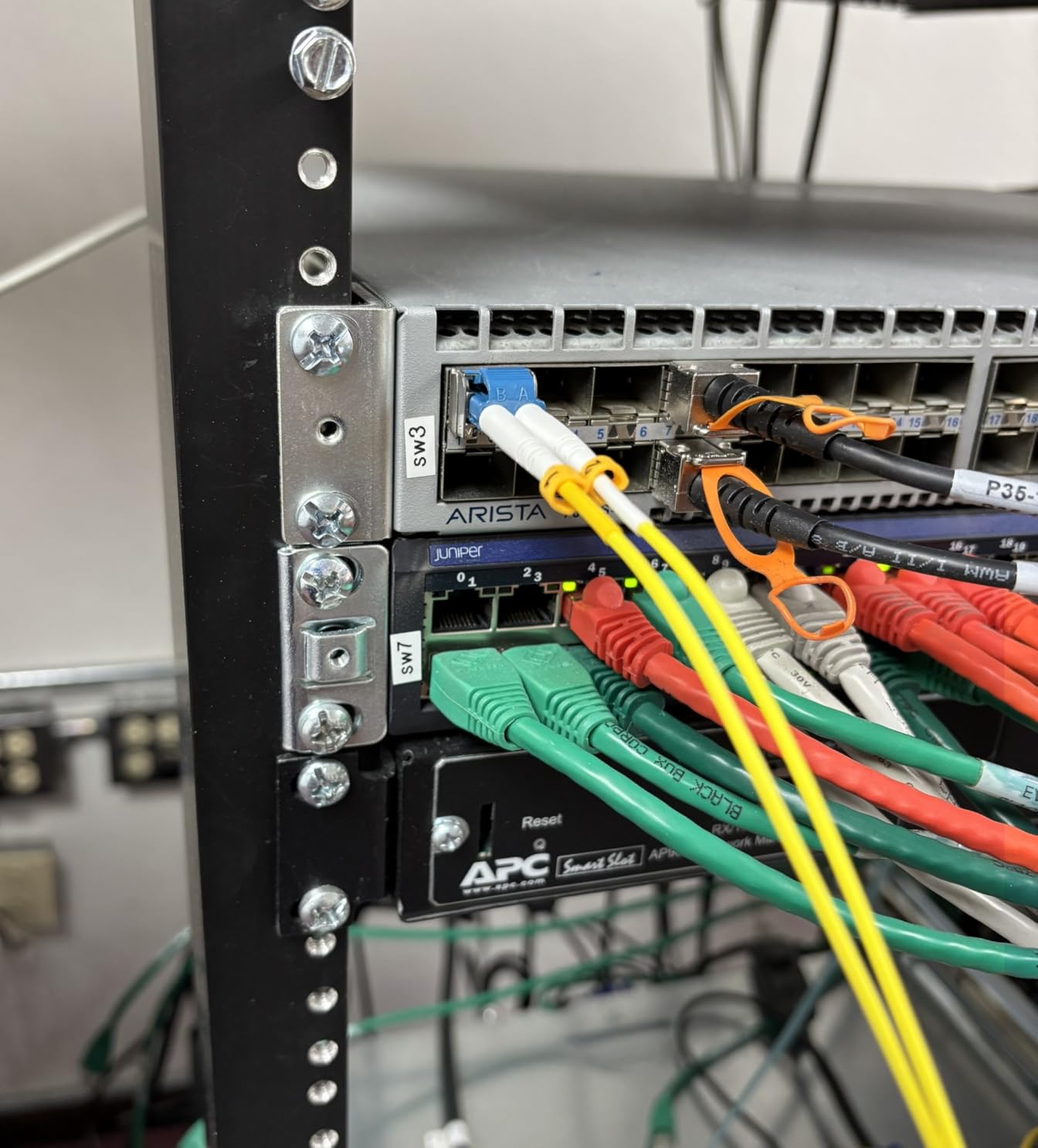 FLYPROFiber- 6 Pack 2M/7ft LC to LC Single Mode Fiber Patch Cable OS2 | Duplex, 9/125um SMF, SM Singlemode Fiber Jumper, For 10G/40G/100G Transceivers / Data Centers, Fully Pre-Tested, LSZH, Yellow customer photo 1