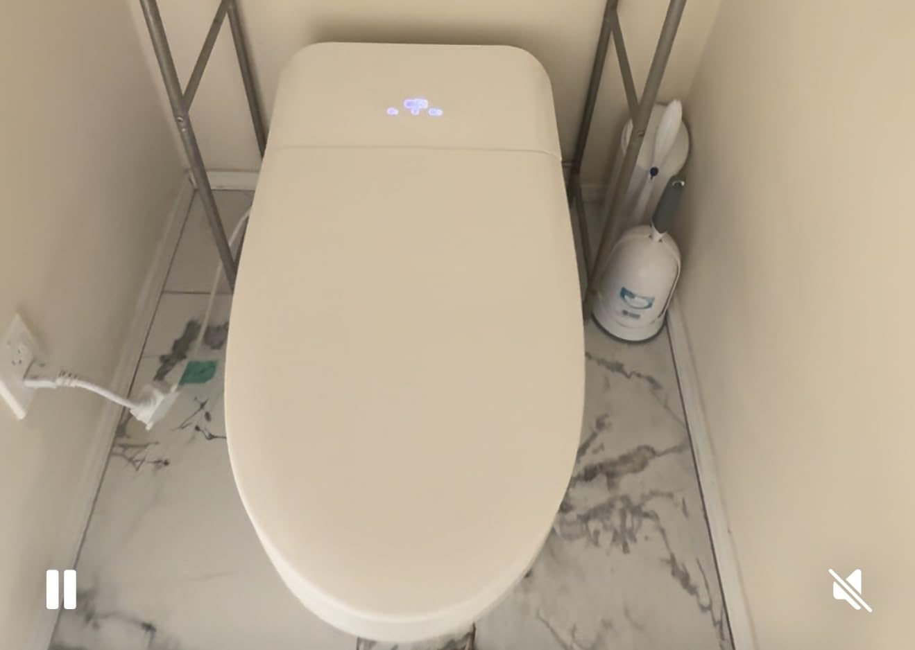 TDH Luxury Smart Toilet with Bidet Built In, Instant Warm Water Dryer Heated customer photo 2