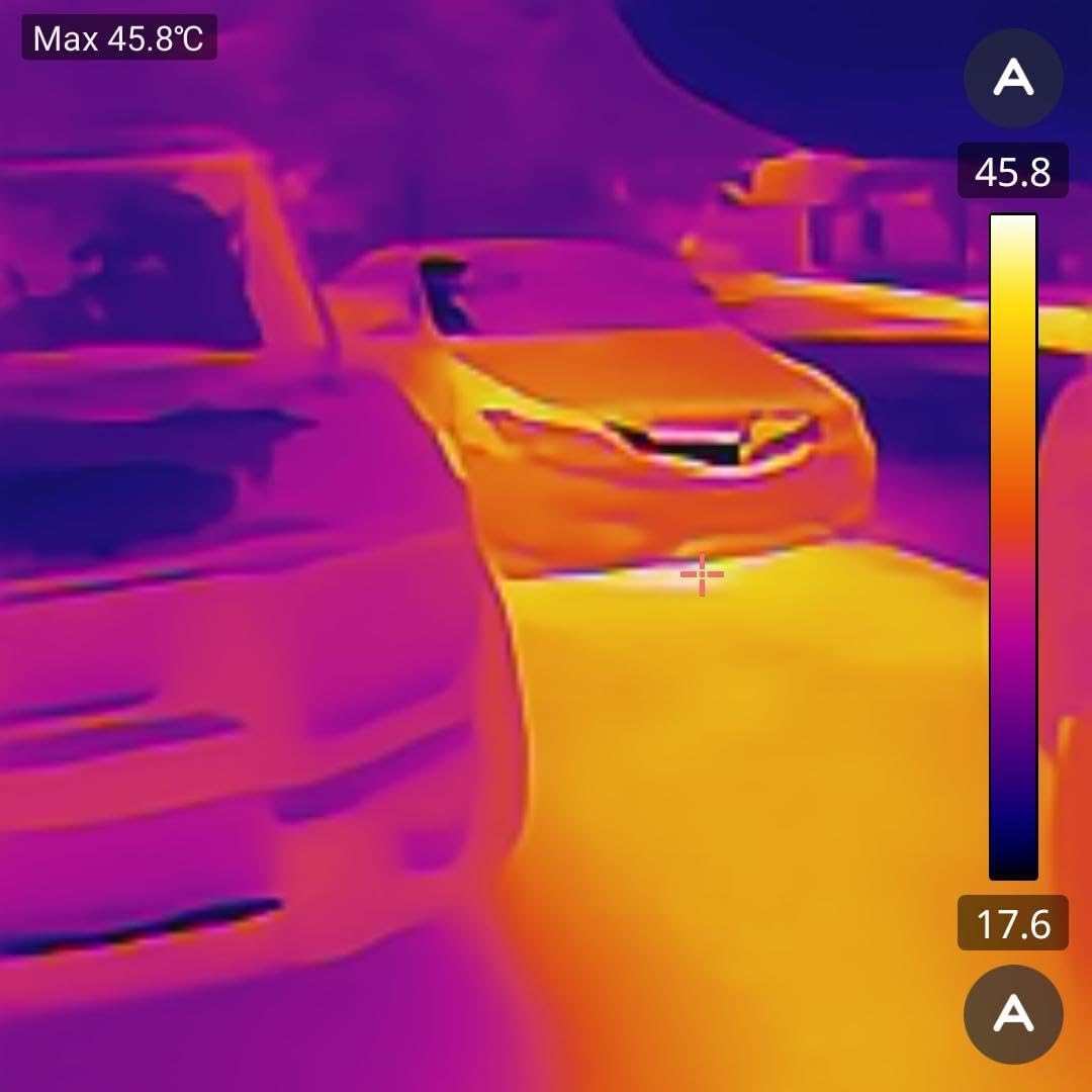 GOYOJO Thermal Imaging Camera for Android/iphone 15/16/17 iOS Series 192x192 IR Resolution - Water Leak Detection HVAC Electrical Plumbing, Automotive Repair, Home Inspection, DIY-USB-C Infrared Imager customer photo 1