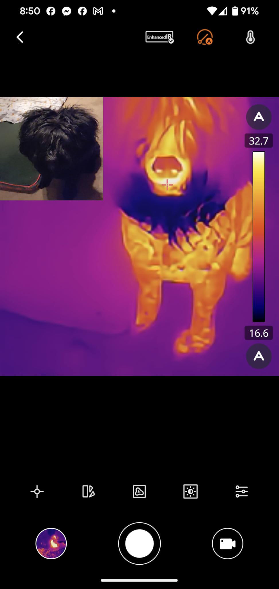 GOYOJO Thermal Imaging Camera for Android/iphone 15/16/17 iOS Series 192x192 IR Resolution - Water Leak Detection HVAC Electrical Plumbing, Automotive Repair, Home Inspection, DIY-USB-C Infrared Imager customer photo 2