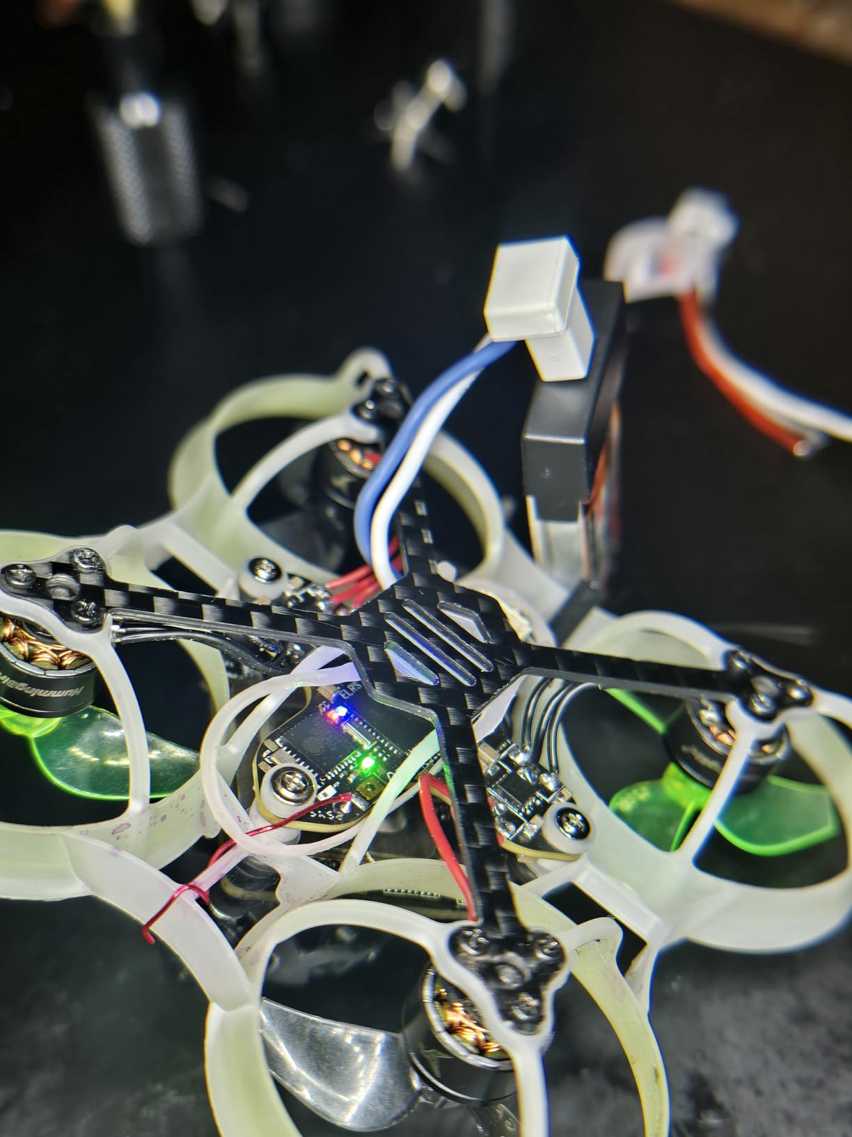 BETAFPV Matrix 1S Brushless Flight Controller G4 3IN1 HD BMI270 - ELRS | Built-in Serial ELRS RX, 5V 3A BEC, 12A ESC, 16MB Blackbox, SH1.0-6Pin Connector for O4 Air Unit, DIY 1S HD Whoop like Meteor customer photo 1