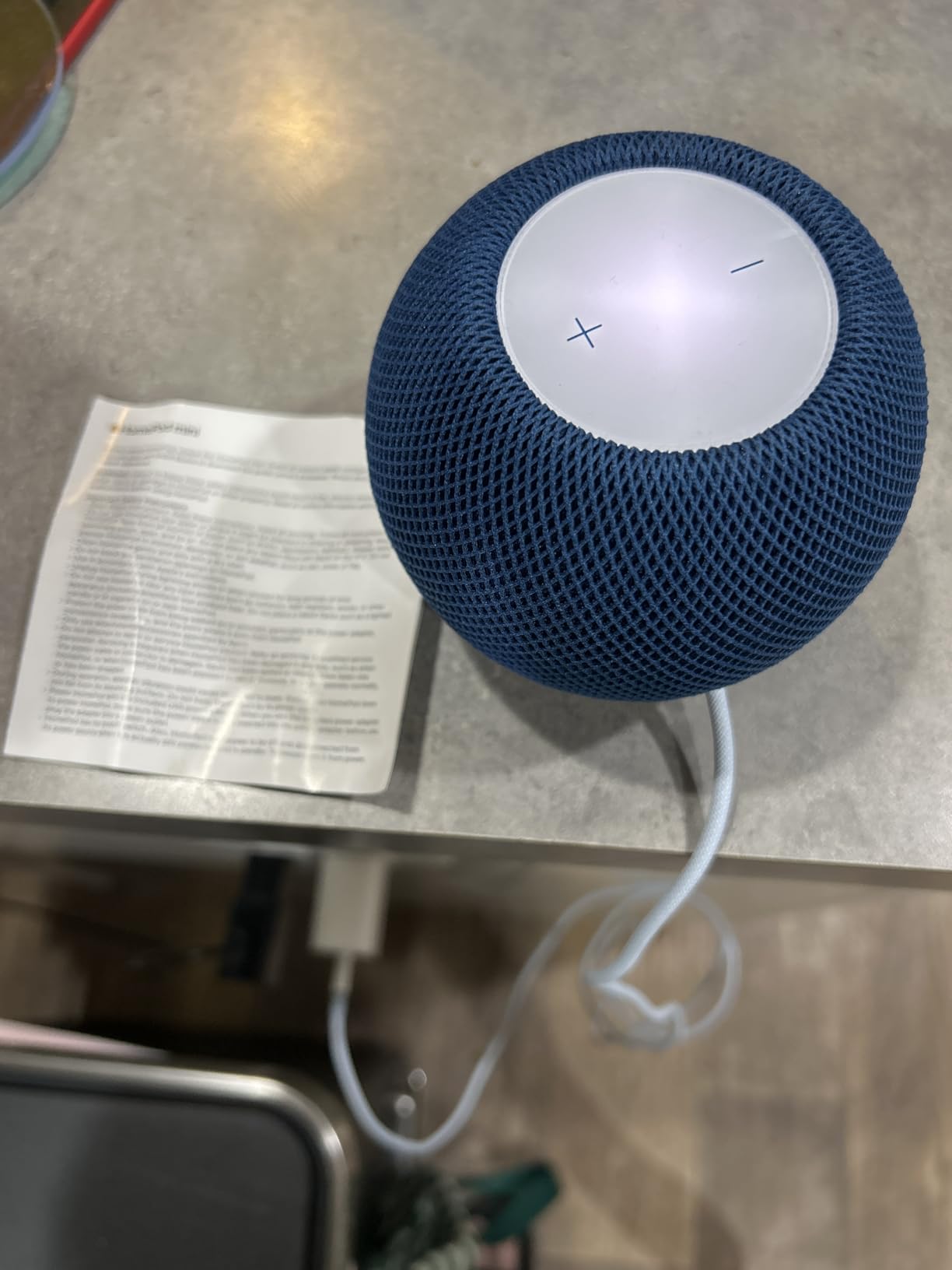 Apple - HomePod mini - Blue customer photo 1
