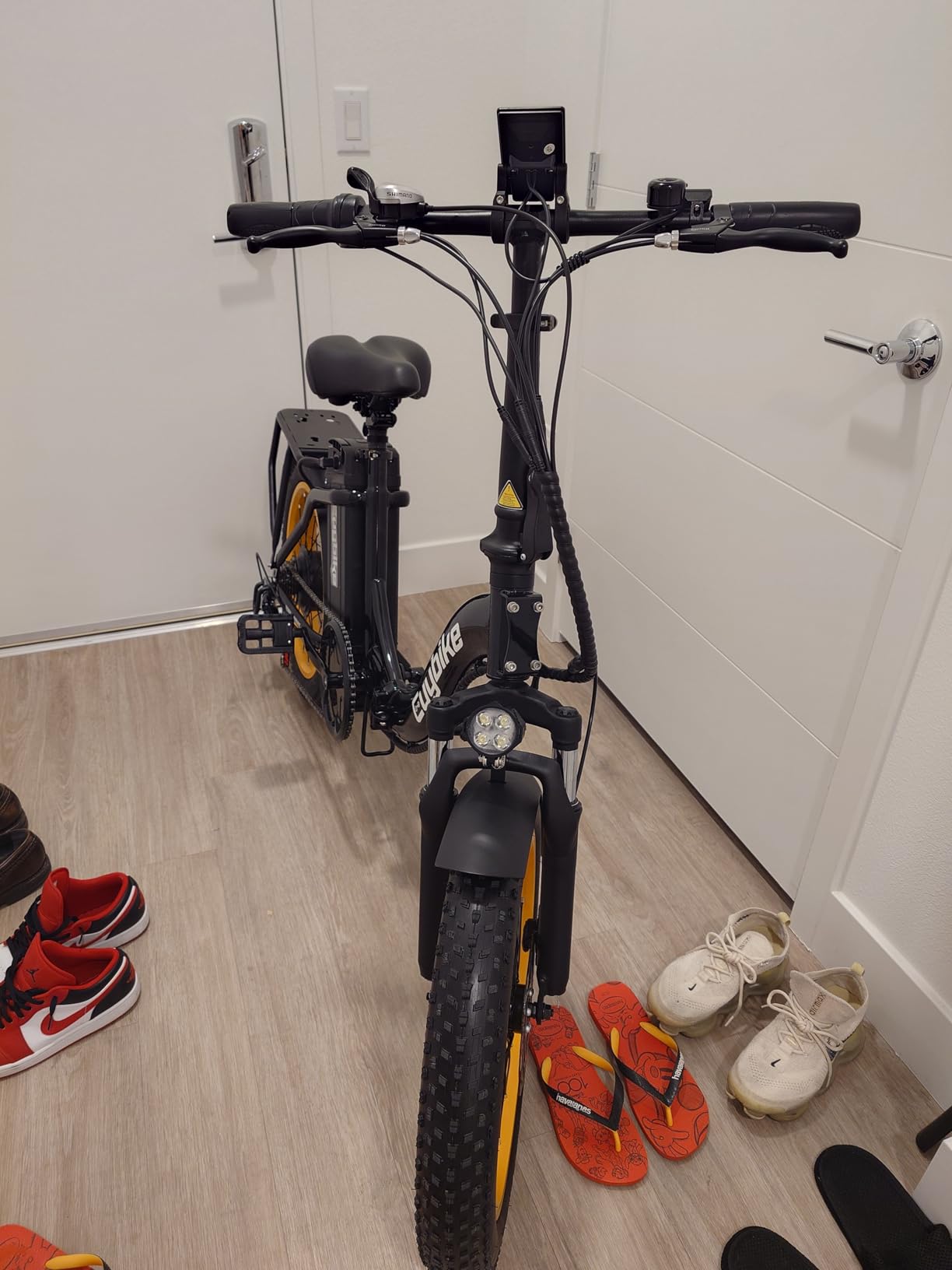 Folding Electric Bike for Adults with Peak 1000W Motor, 48V 20AH Battery up to 80 Miles, 20