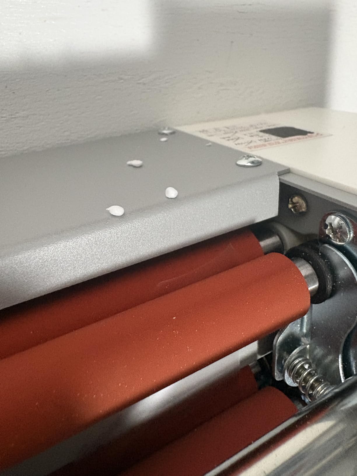 INTBUYING 17.3inch Hot and Cold Laminator Machine A2 Roll Single and Dual Sided with Digital Display 110V 600W Adjustable Temperature 0-180℃ customer photo 2