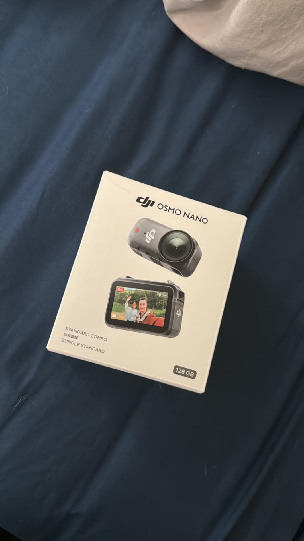 DJI Osmo Nano Standard Combo (128GB), 4K Wearable Camera, 1/1.3