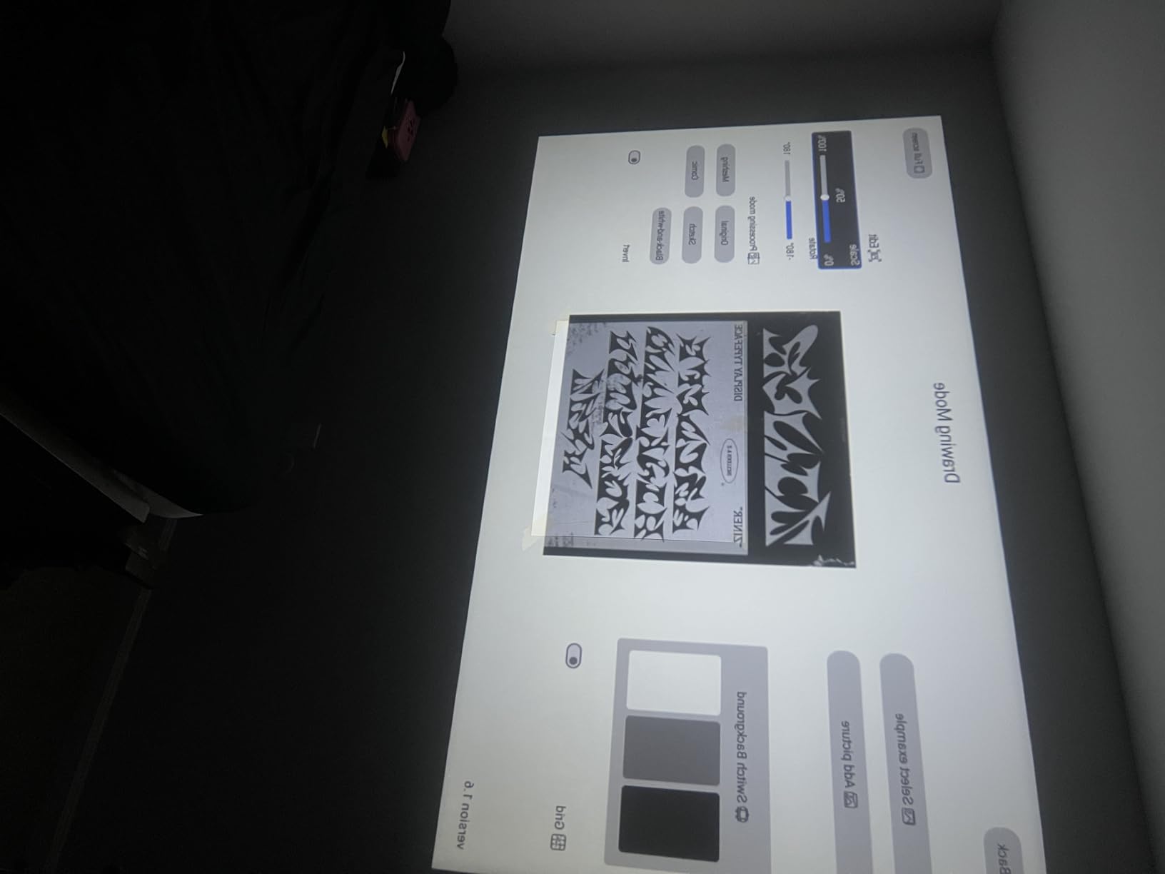 Caydo P1 Art Projector for Artists, Built-in Exclusive Drawing App | Auto Focus & Keystone, Auto Screen-Fit, 30''-100'' Projection Size, Sealed Optical Engine, Dual-band WiFi & Bluetooth 5.0 customer photo 2