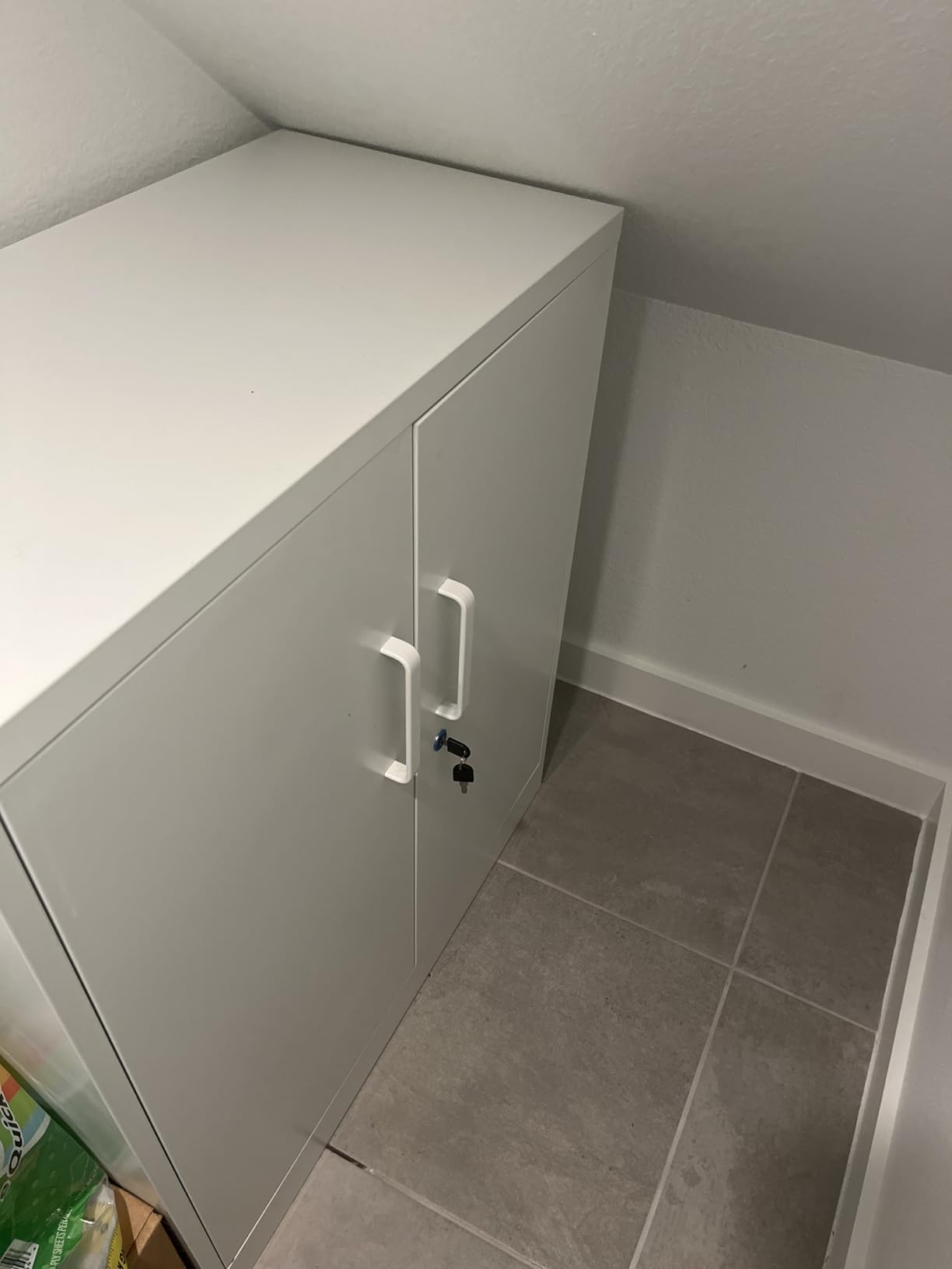 3 Drawer Lateral File Cabinet with Lock and Shelf, Black Metal Filling Cabinet with Drawers and Shelf, Locking File Storage Cabinets with Doors and Shelves for Home, Office, Garage, School customer photo 1