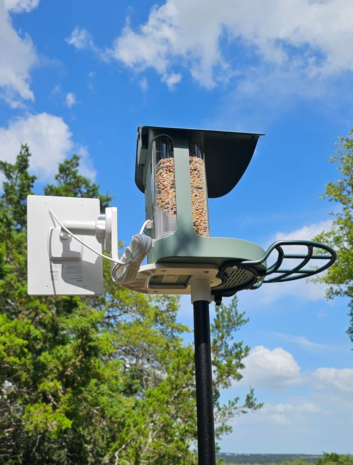 Kiwibit Bird Feeder with Camera 4K, Solar Powered, 8MP Photos, Smart AI ID, 4K Livestream & Instant Bird Alerts, Bird Identification, Family Sharing 20 Members, Adjustable Solar Panel customer photo 2