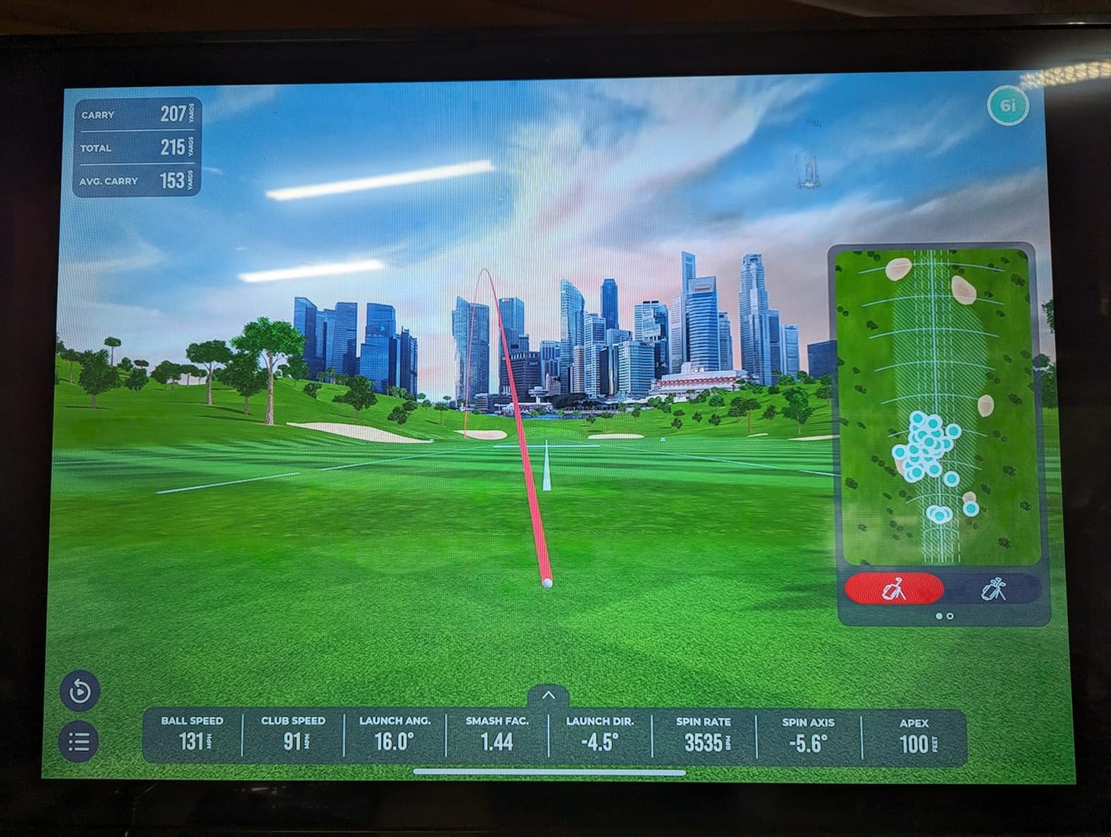 Rapsodo MLM2PRO Mobile Launch Monitor Golf Simulator | 3 ProV1 Balls | Swing Trainer & Shot Tracker for Home & Driving Range | Indoor & Outdoor Golf Training Aid | Dual Camera | 15 Metrics customer photo 2